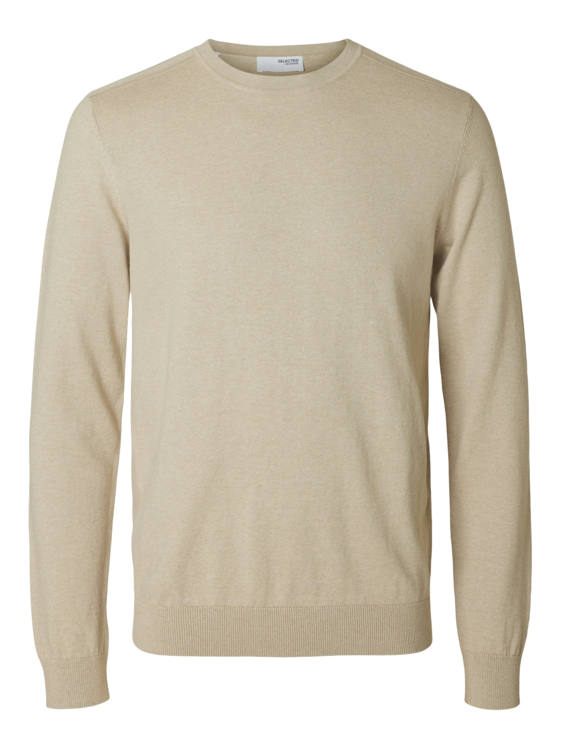 SELECTED HOMME Strickpullover »SLHBERG CREW NECK NOOS«