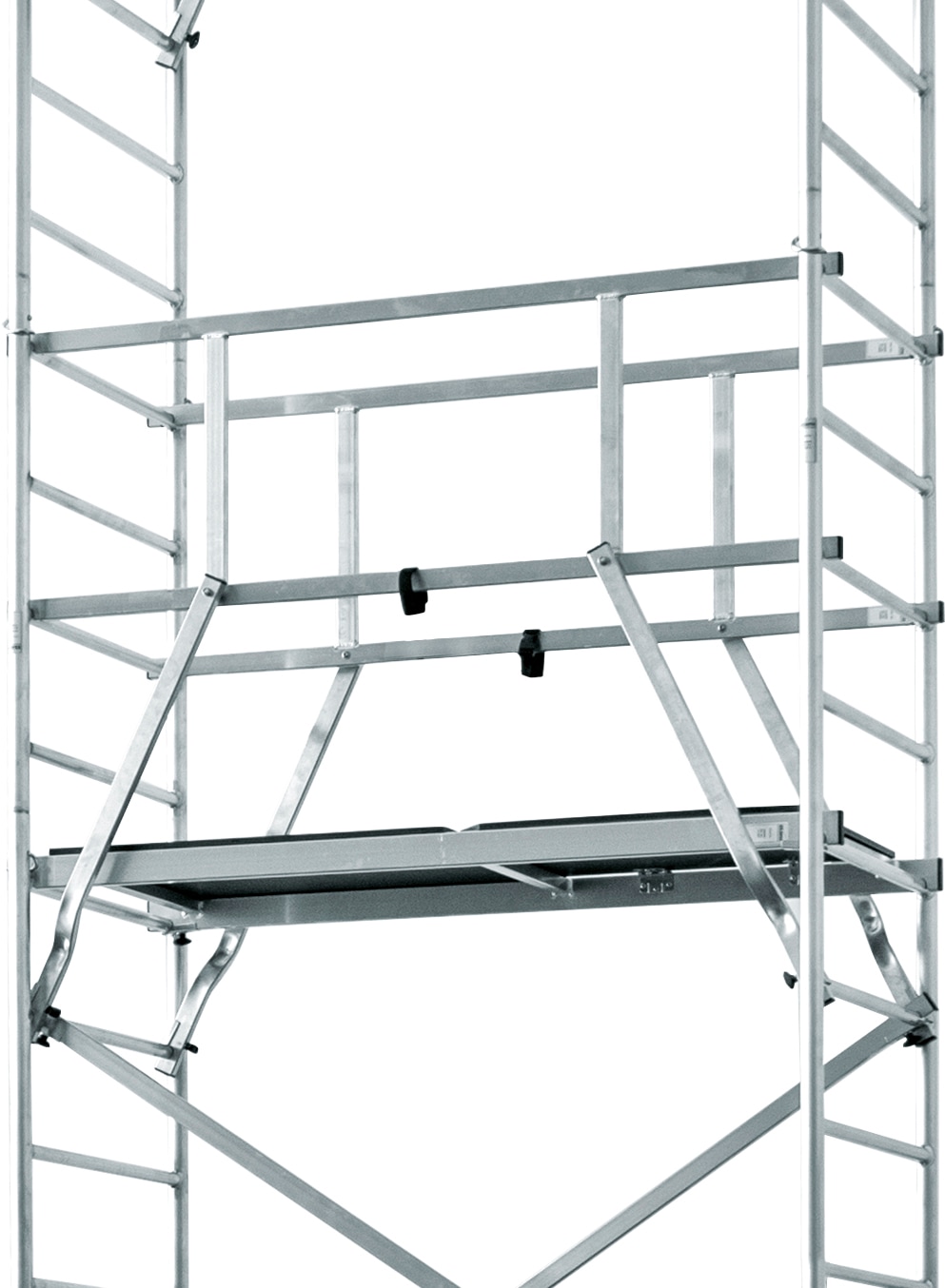 KRAUSE Arbeitsgerüst »ClimTec System«, Komplettgerüst, Arbeitshöhe: 7 Meter