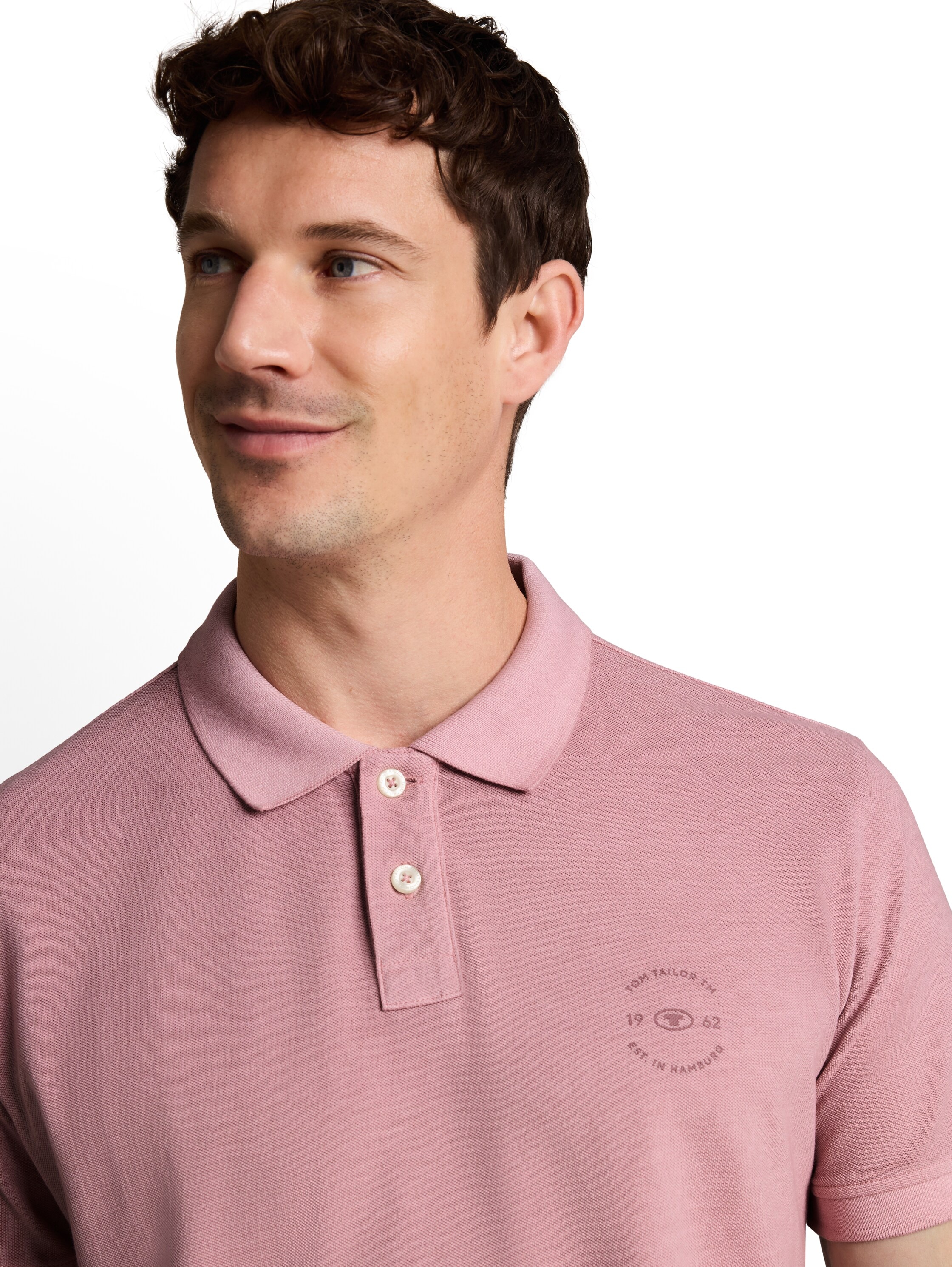 TOM TAILOR Sommershirt mit kleinem Logo-Print