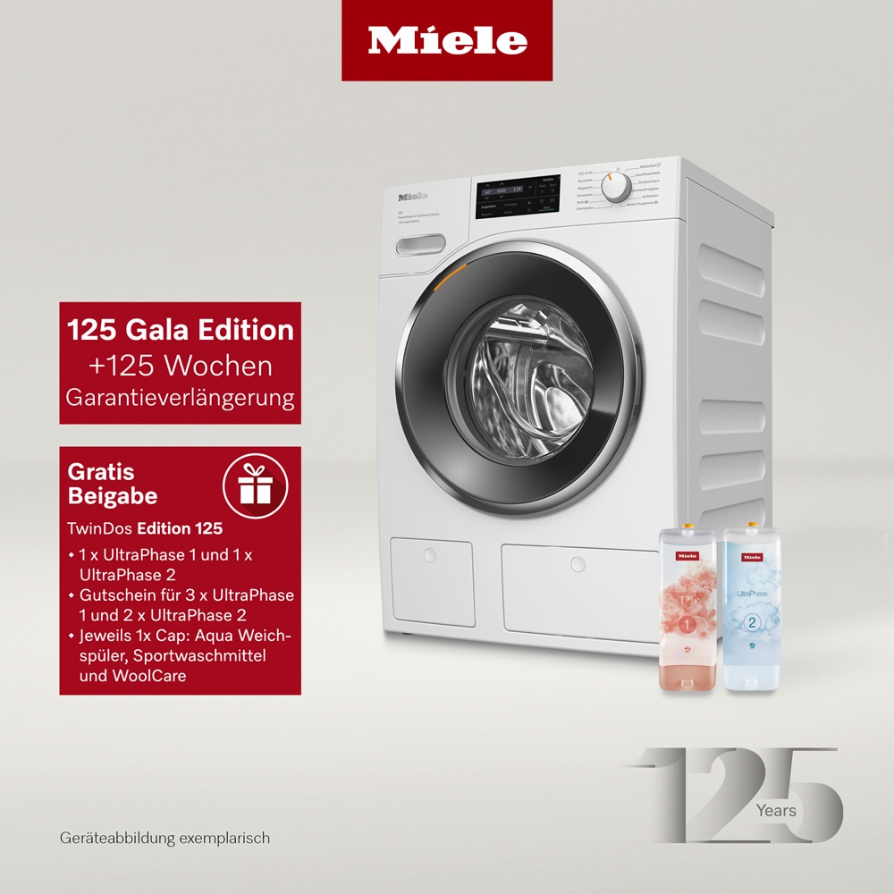 Miele Waschmaschine »WSI883 WCS 125 Gala Edition« 9 kg 1600 U/min