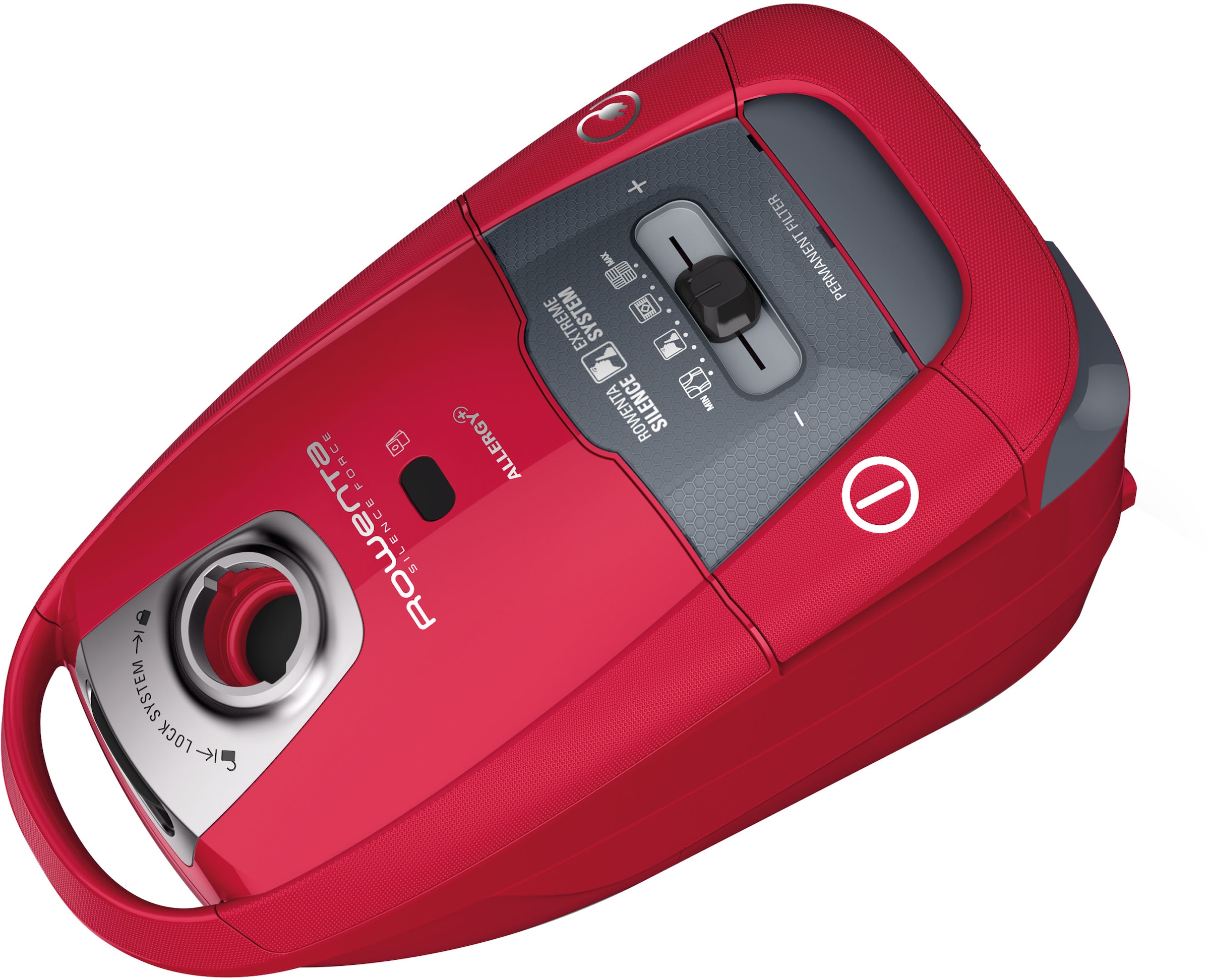 Rowenta Bodenstaubsauger »Silence Force Allergy+ Home & Car, mit Beutel, 450 W, 4,5 L Kapazität«, 450 W, mit Beutel, starker EffiTech-Motor, 8,4 m Netzkabel, 4 Leistungsstufen, RO7793