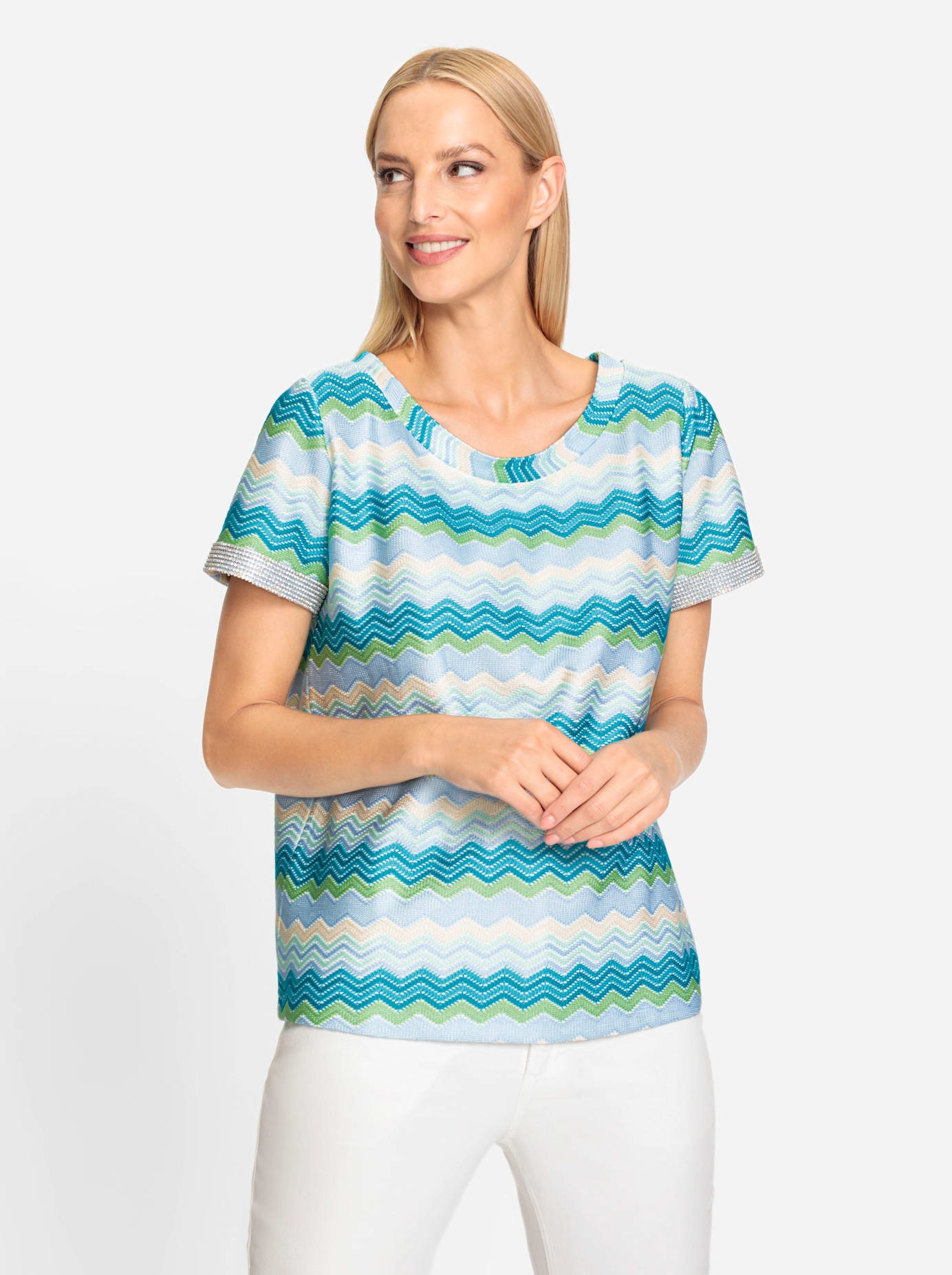 heine Rundhalsshirt »Shirt«, (1 tlg.)