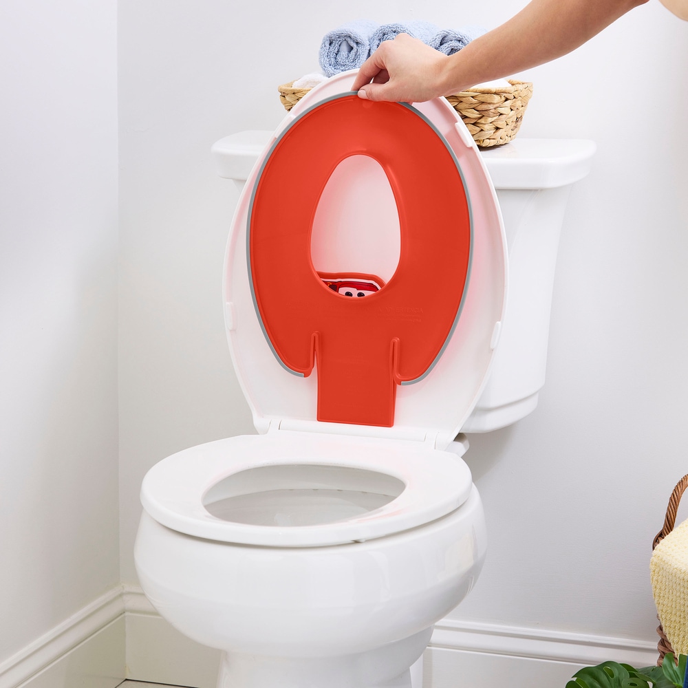 Bright Starts Toilettentrainer »Disney Baby Flip & Sit Toilettensitz - Cars«