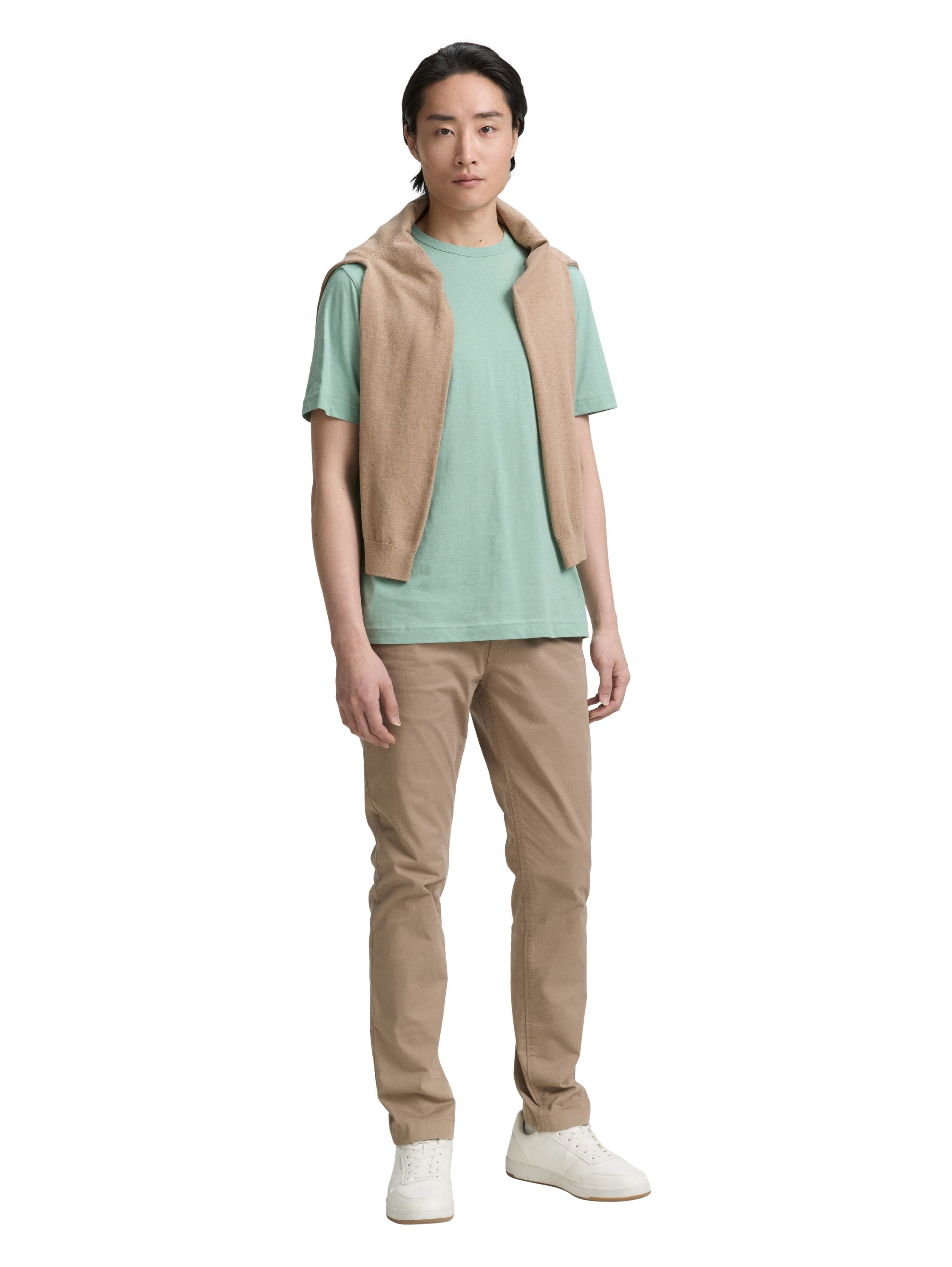 TOM TAILOR T-Shirt, mit Logo Stickerei