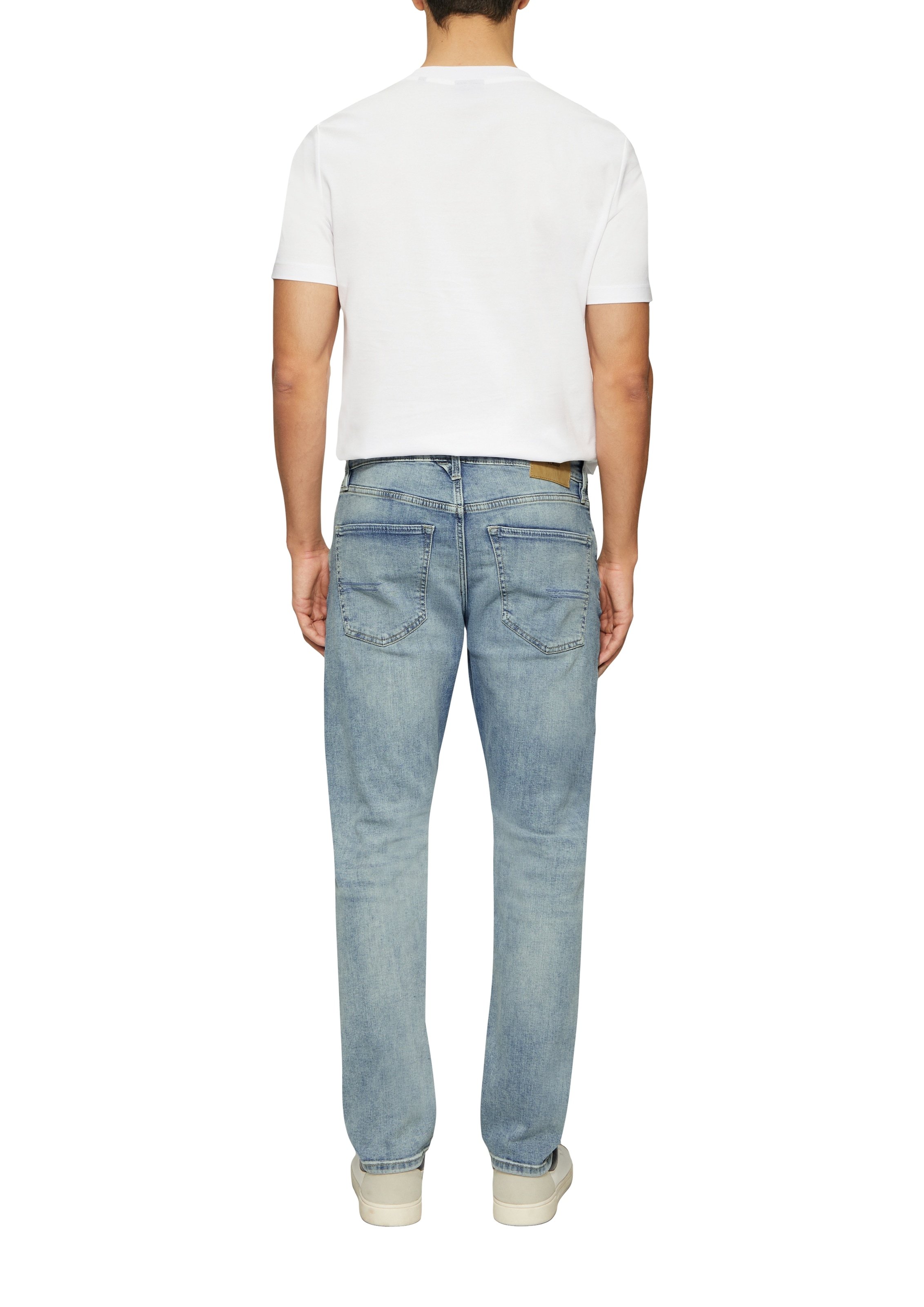 s.Oliver Slim-fit-Jeans, in mittelblauer Waschung