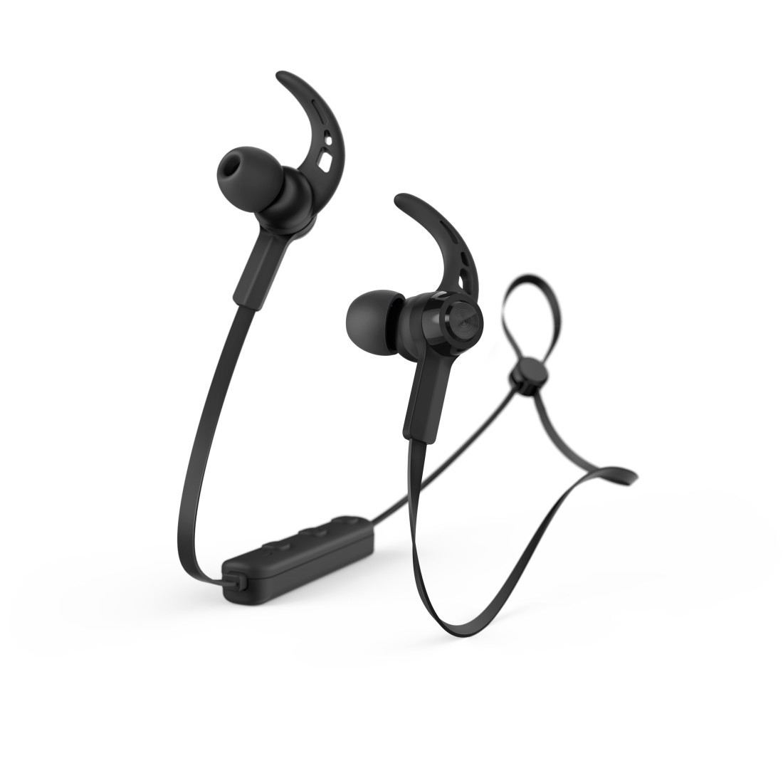 Hama Bluetooth-Kopfhörer »Bluetooth Kopfhörer (In-Ear, Mikrofon, Ear-Hook, Sprachsteuerung)« Noise-Reduction | Sprachsteuerung | integrierte Steuerung für Anrufe und Musik