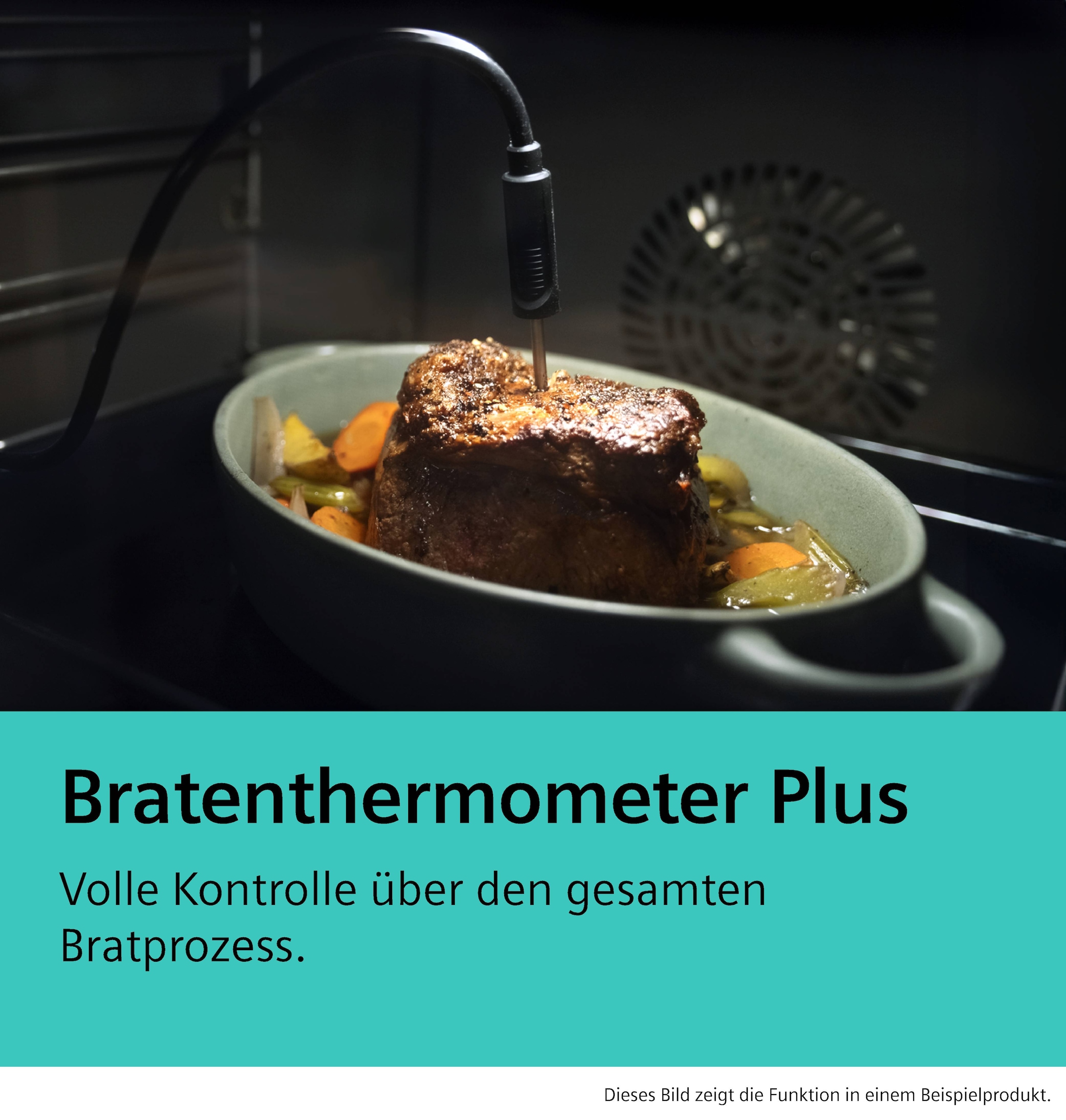 SIEMENS Einbaubackofen iQ700 »HB778G9B1« mit Teleskopauszug nachrüstbar Exzellente Ergebnisse: mit Gerichterkennung+Bräunungssensor mit Kamera