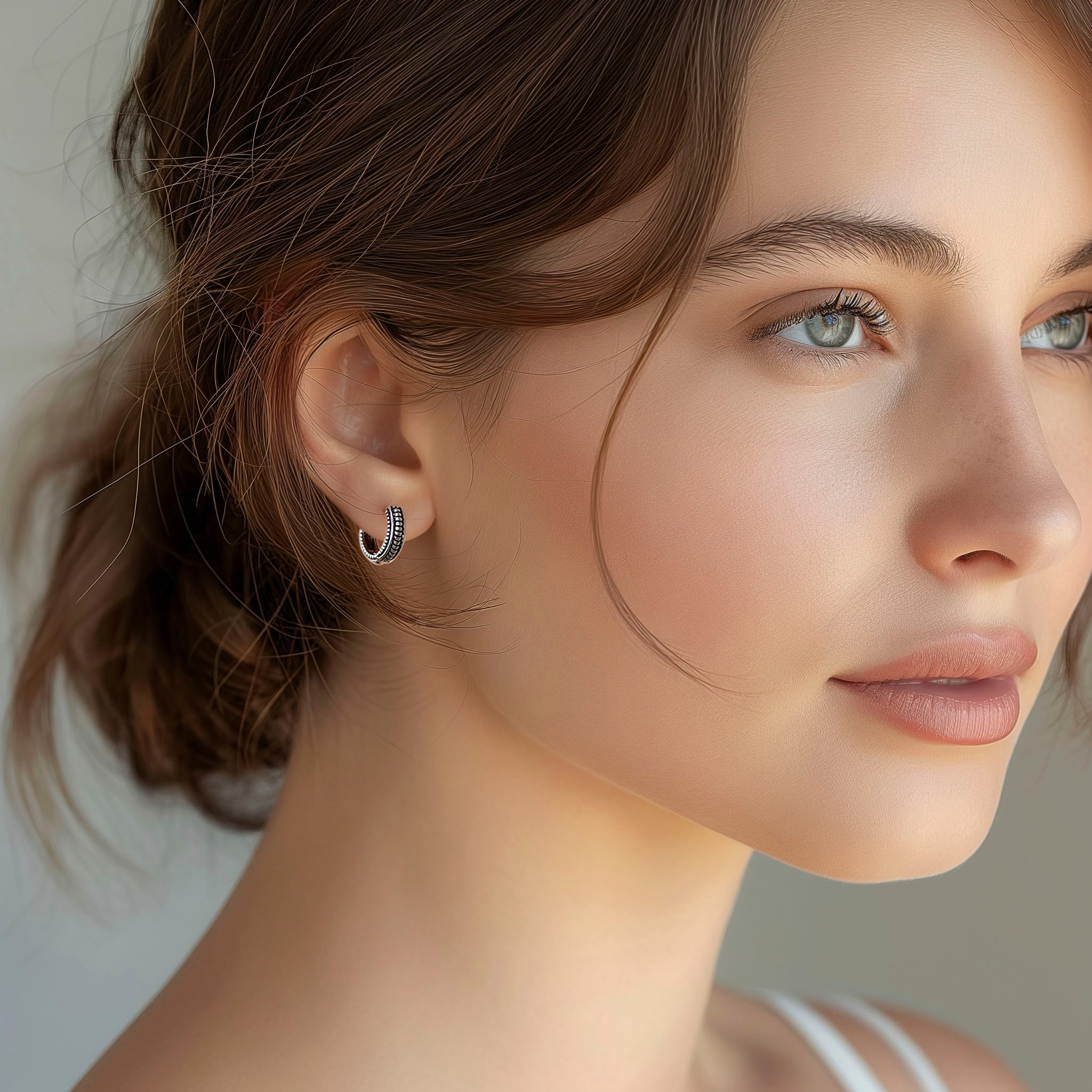 Firetti Paar Creolen »Schmuck Geschenk Edelstahl Ohrschmuck Ohrringe Classic«