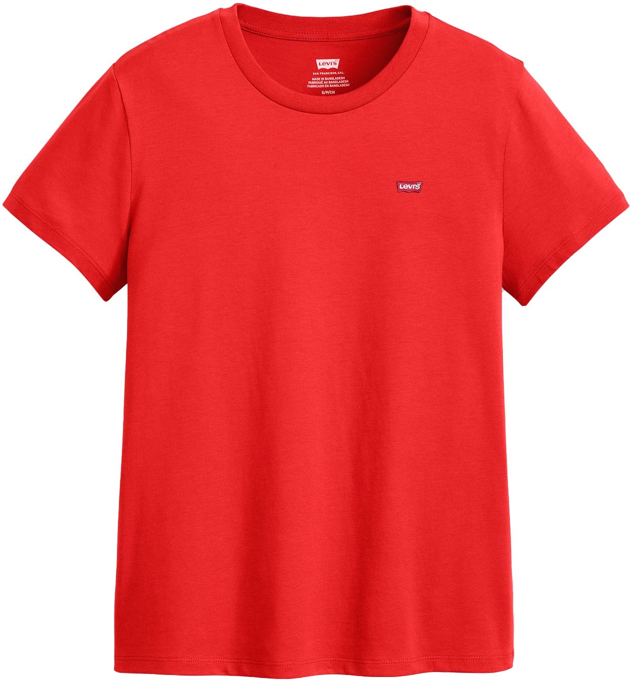 Levi's® T-Shirt »Mini-Logo«, (2 tlg., 2er-Pack), mit kleiner Markenlogo-Stickerei auf der Brust