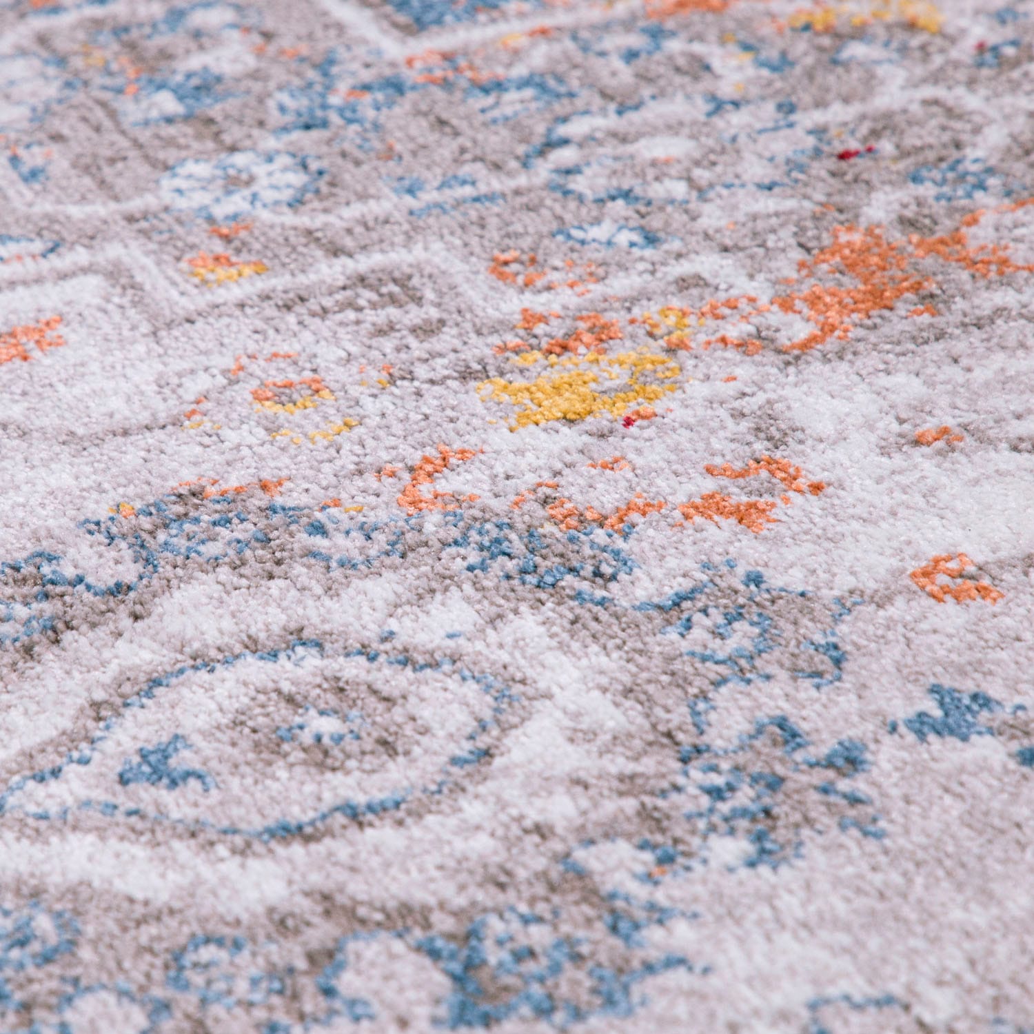 Paco Home Teppich »Palermo 561« rechteckig 13 mm Höhe Kurzflor, Orient-Optik, Vintage Design