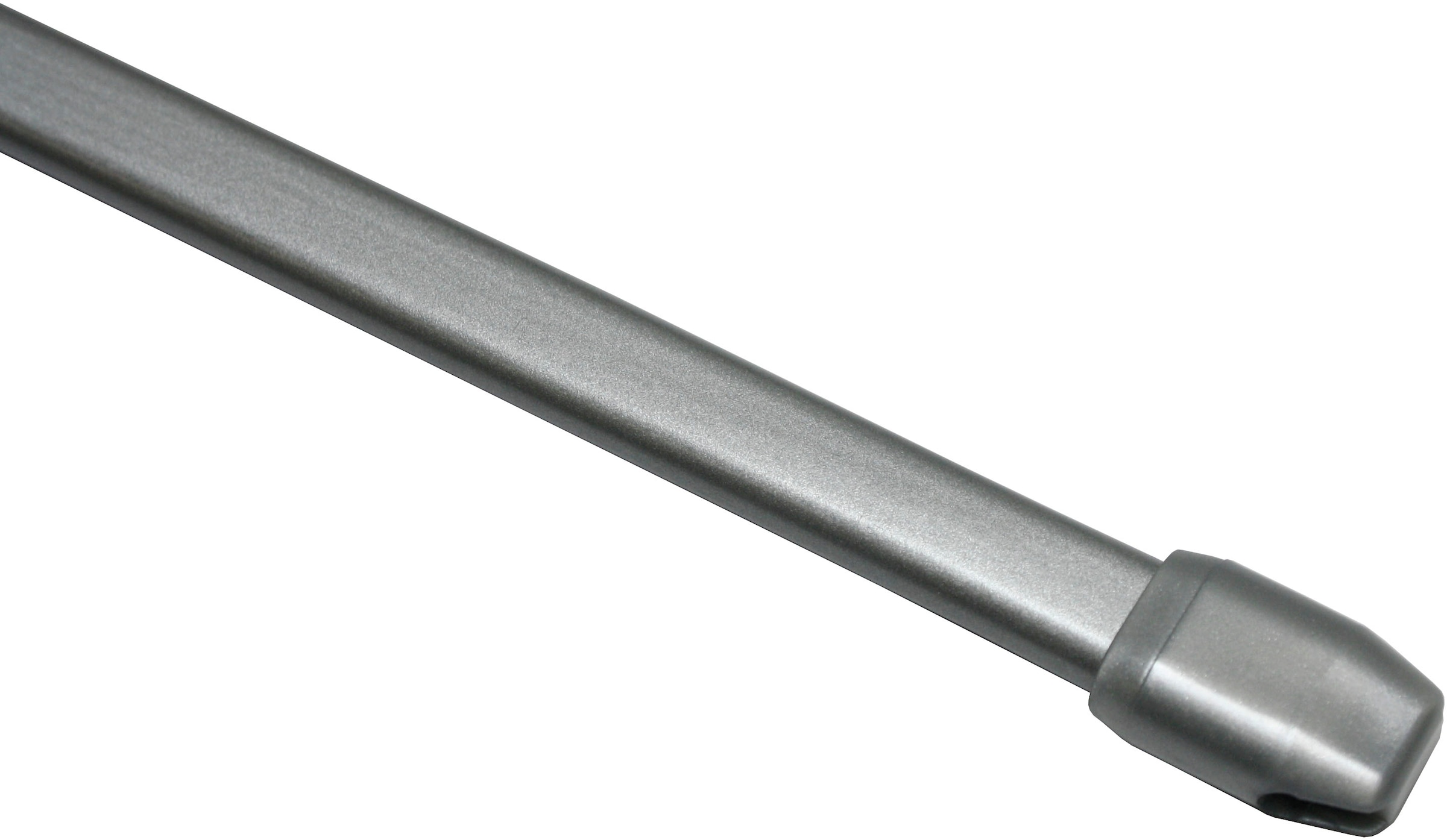 GARDINIA Scheibenstange »Vitragestange«, 1 läufig-läufig, ausziehbar, Serie Vitragestange flachoval Ø 11 mm, 2er-Set