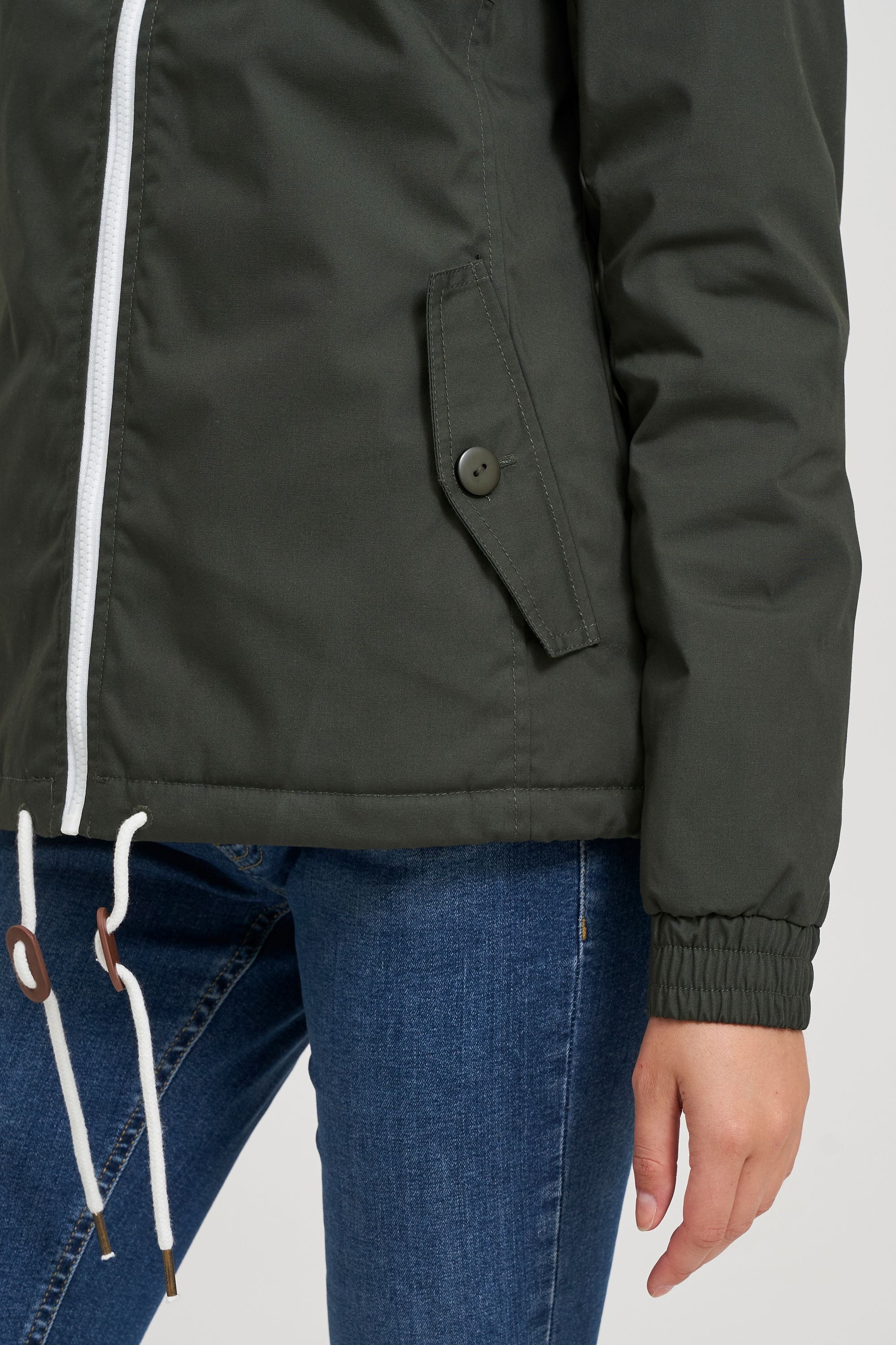 OXMO Kurzjacke »Kurzjacke OXTilda«, mit Kapuze