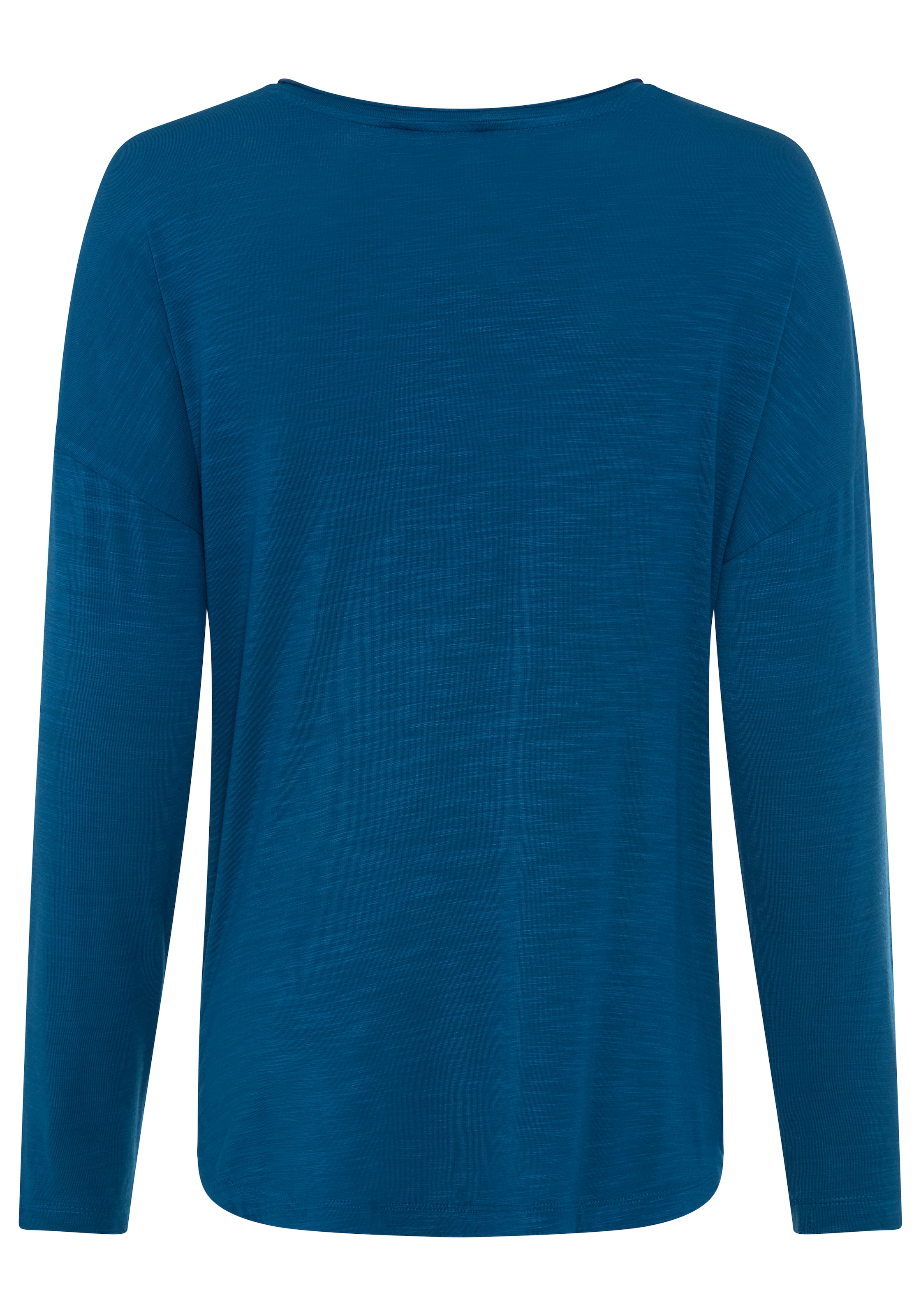 Flashlights Langarmshirt mit U-Boot-Ausschnitt, figurumspielende Passform