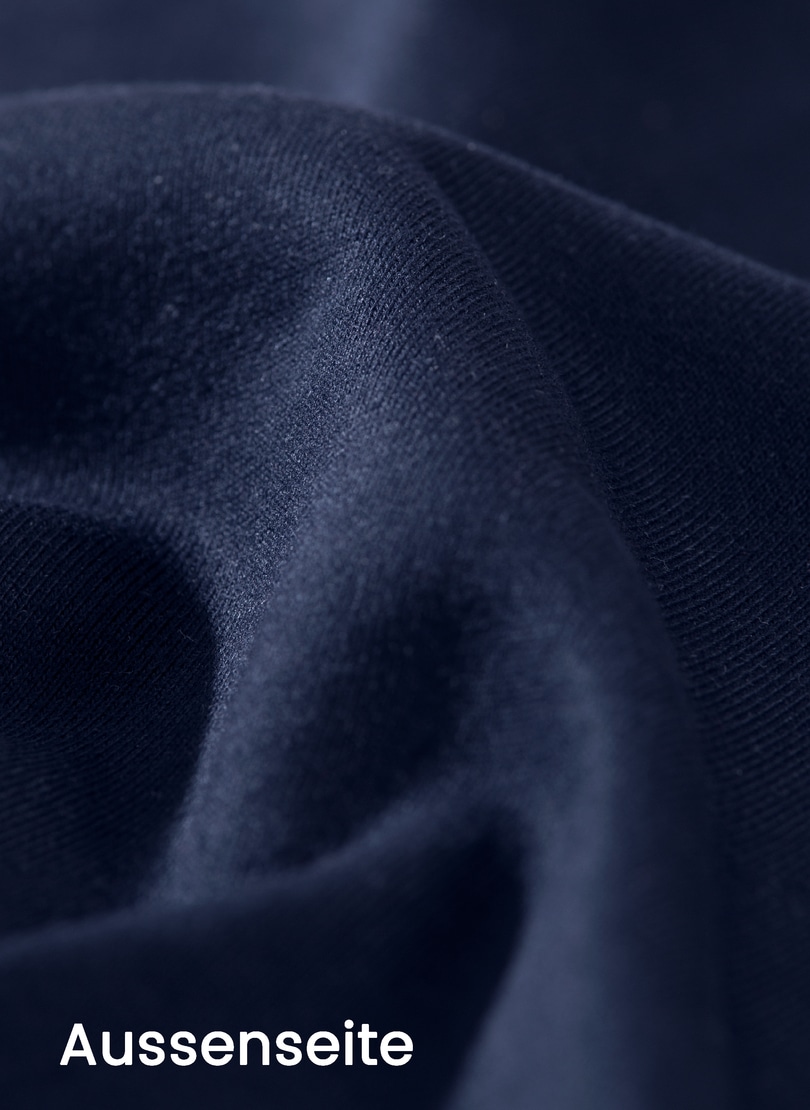Trigema Sweatjacke »TRIGEMA Raglan-Jacke mit Stehkragen und Kordeln«