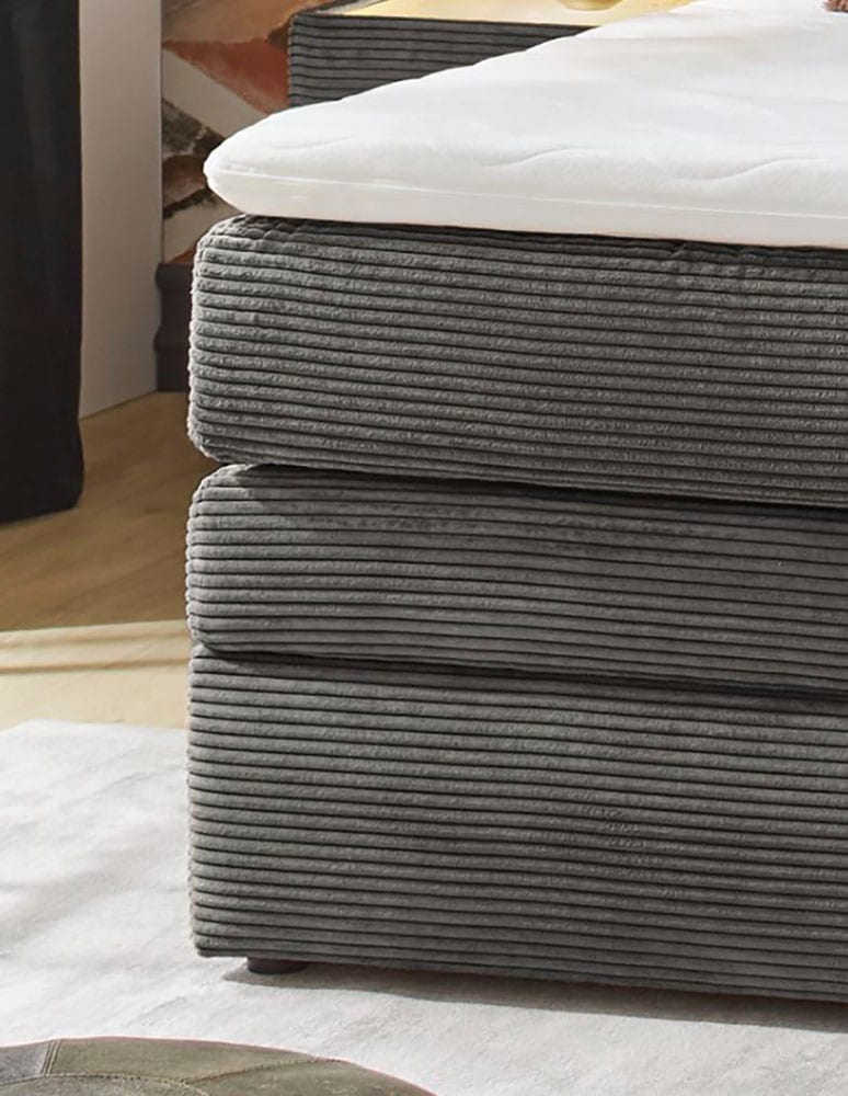 Jockenhöfer Gruppe Boxspringbett »Amy«, mit Bettkasten und Kaltschaum-Topper, erhältlich in 140 & 180cm Breite