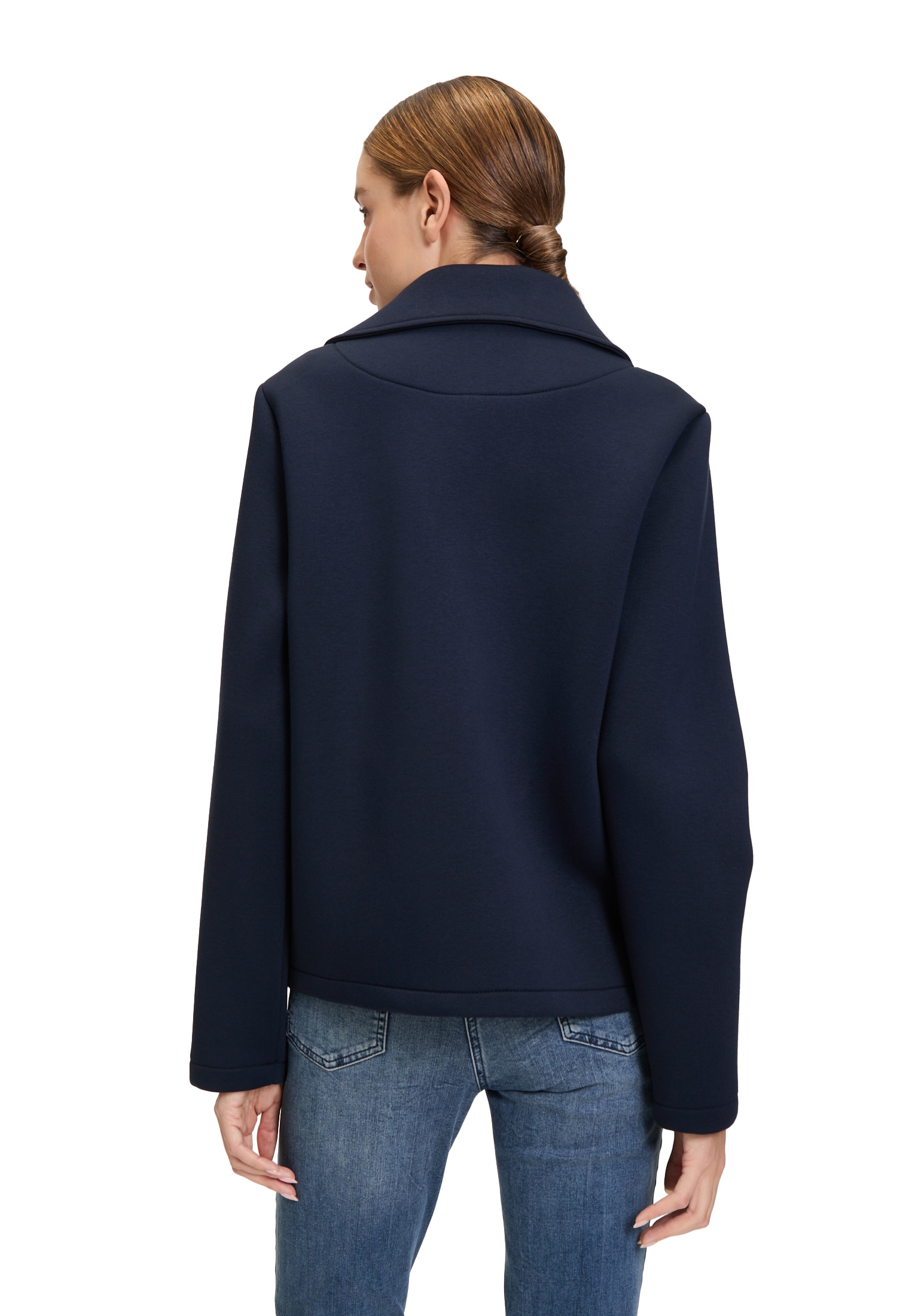 Amber & June Blouson »Blazer-Jacke mit Reverskragen«