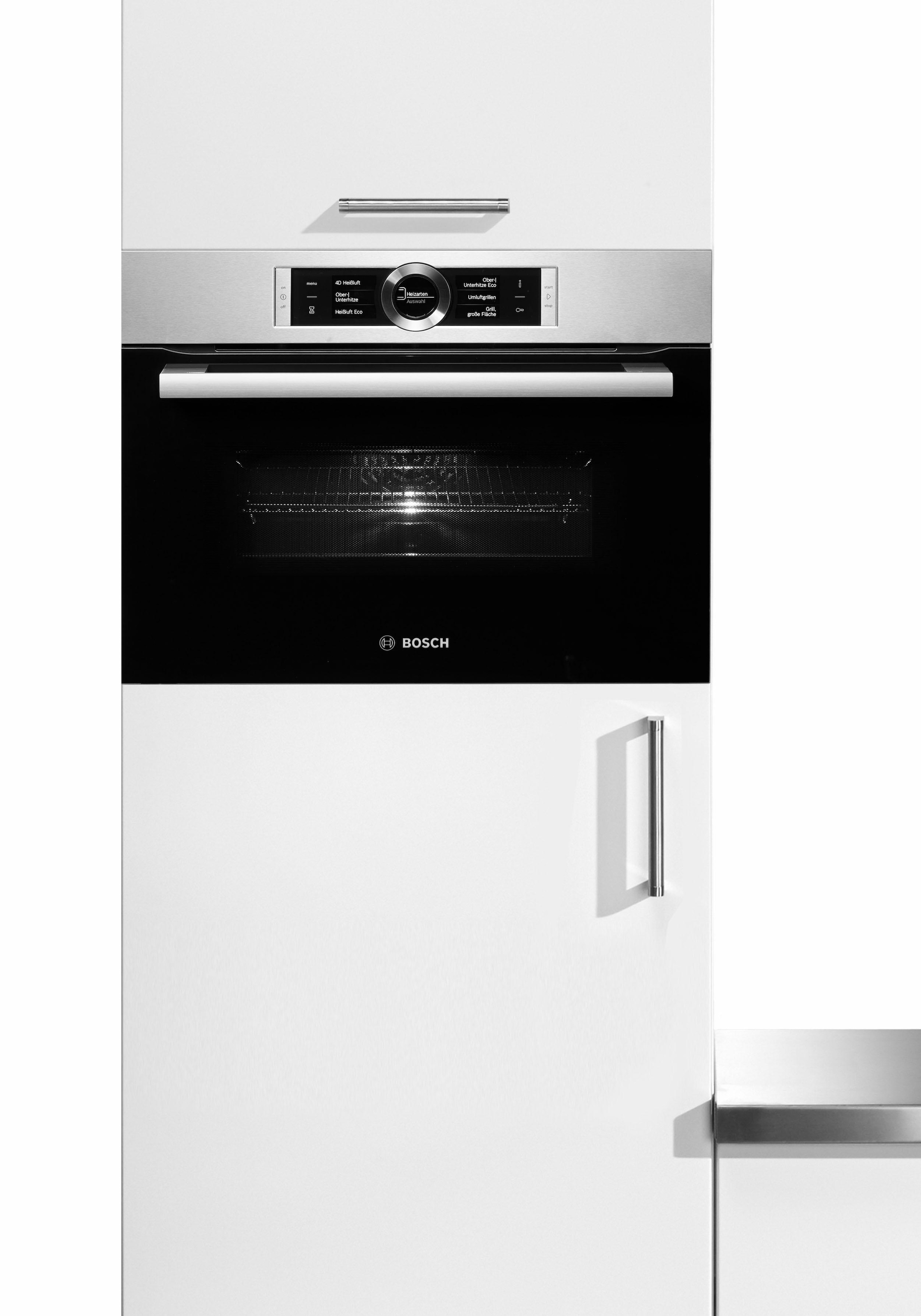BOSCH Backofen mit Mikrowelle »CMG636BS1«, CMG636BS1, ecoClean Direct