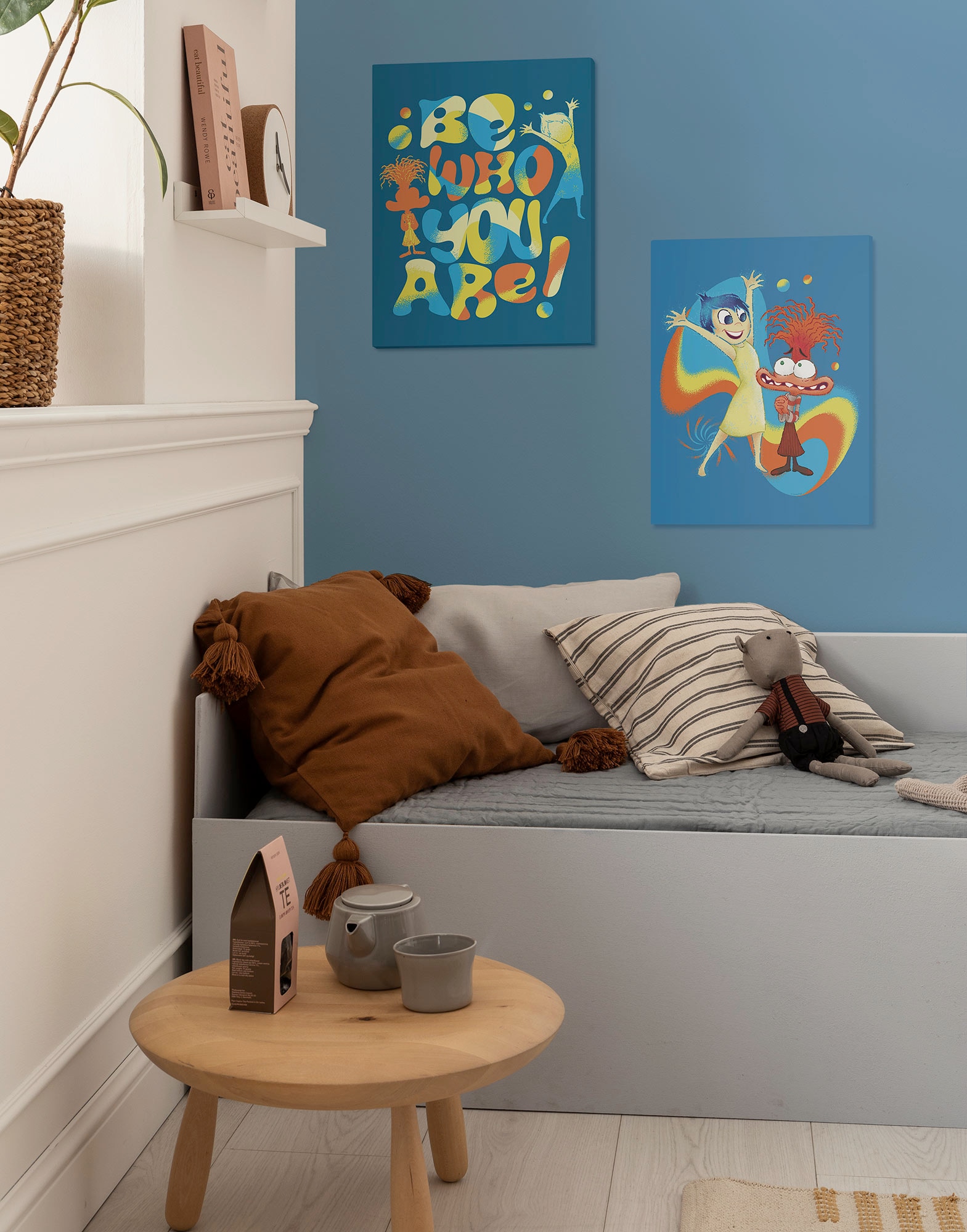 Komar Leinwandbild »Disney and Pixar Inside Out Be Who You Are«, Disney, (1 St.), 30 x 40 cm (Breite x Höhe) - Kinderzimmer, Dekoration