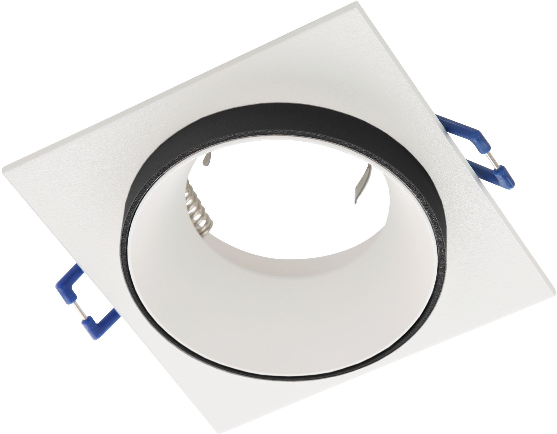 EGLO Deckenleuchte »CAROSSO« GU10 1 Stk. Deckenleuchte in schwarz und weiß aus Alu  -  exkl. GU10 - 35W