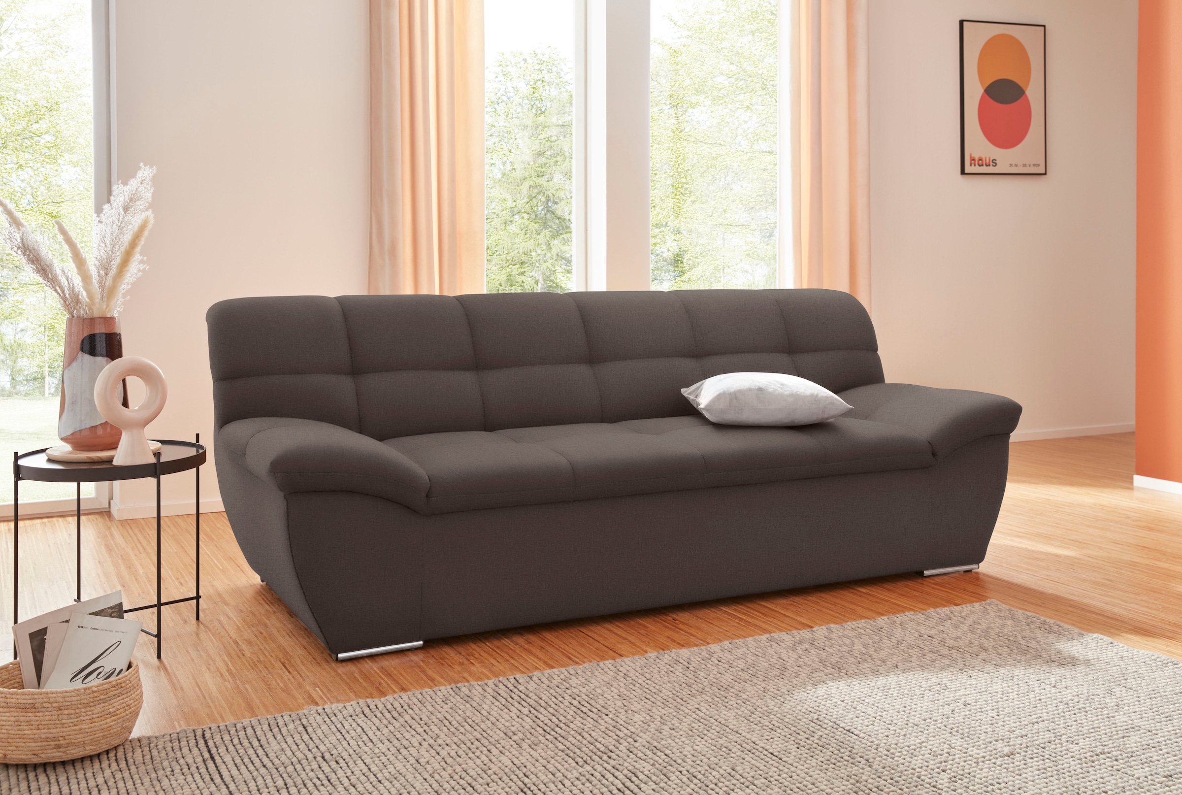 DOMO collection 2-Sitzer »Lagoa, moderne Sitzheftung, bequem und komfortabel« frei im Raum stellbar, in großer Farbauswahl