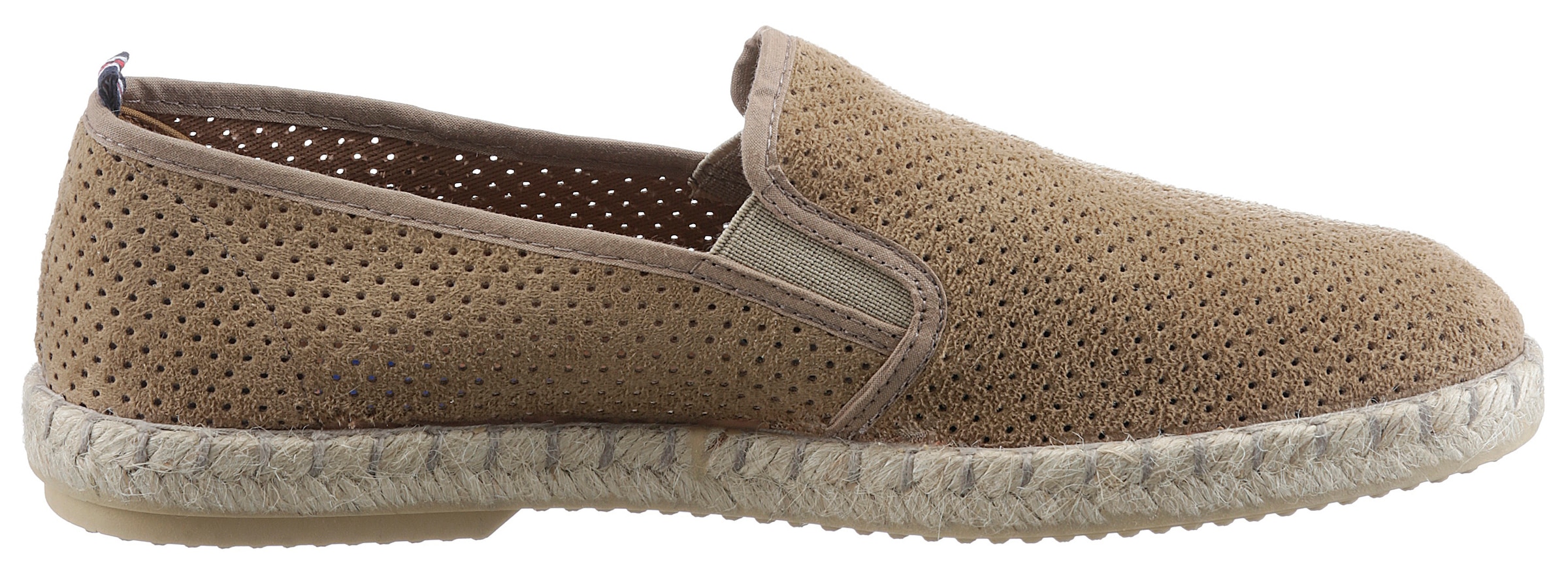 VERBENAS Espadrille »Tom Pacific«, Loafer, Slipper, Sommerschuh, Strandschuh mit Stretcheinsätze