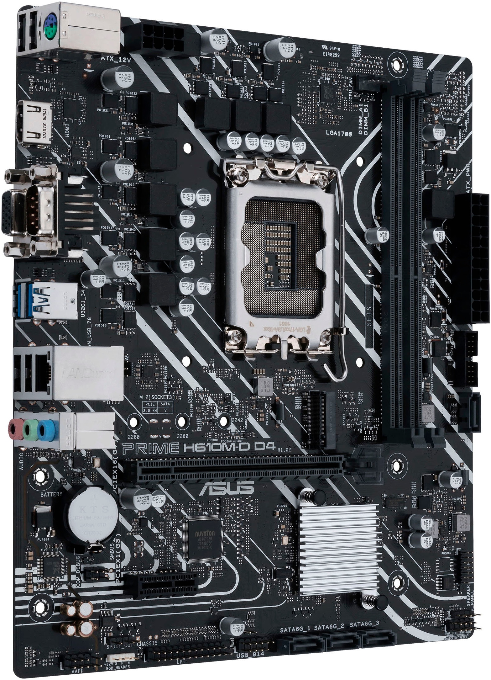 Asus Mainboard »PRIME H610M-D D4«
