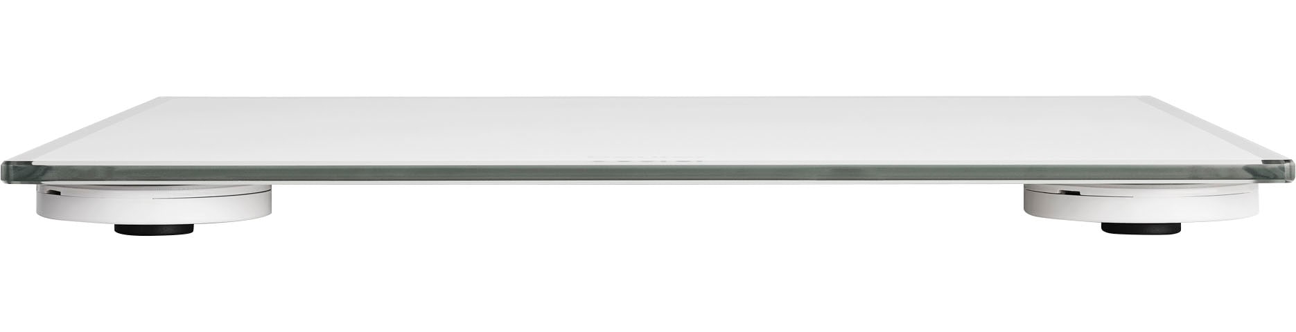 BEURER Personenwaage »GS 120, kompakte Glaswaage aus Sicherheitsglas mit nur 1,8 cm Höhe«, Tragkraft bis 150 kg, platzsparendes Format mit 27 x 26 cm