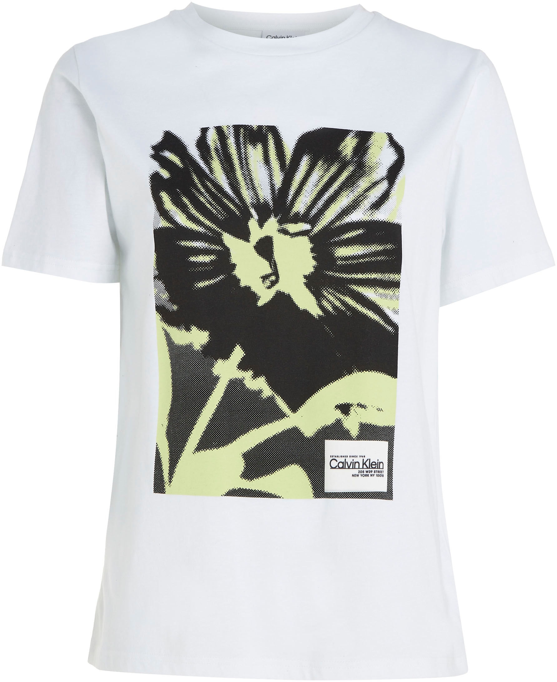 Calvin Klein T-Shirt, mit Floral-Printmuster online kaufen | UNIVERSAL