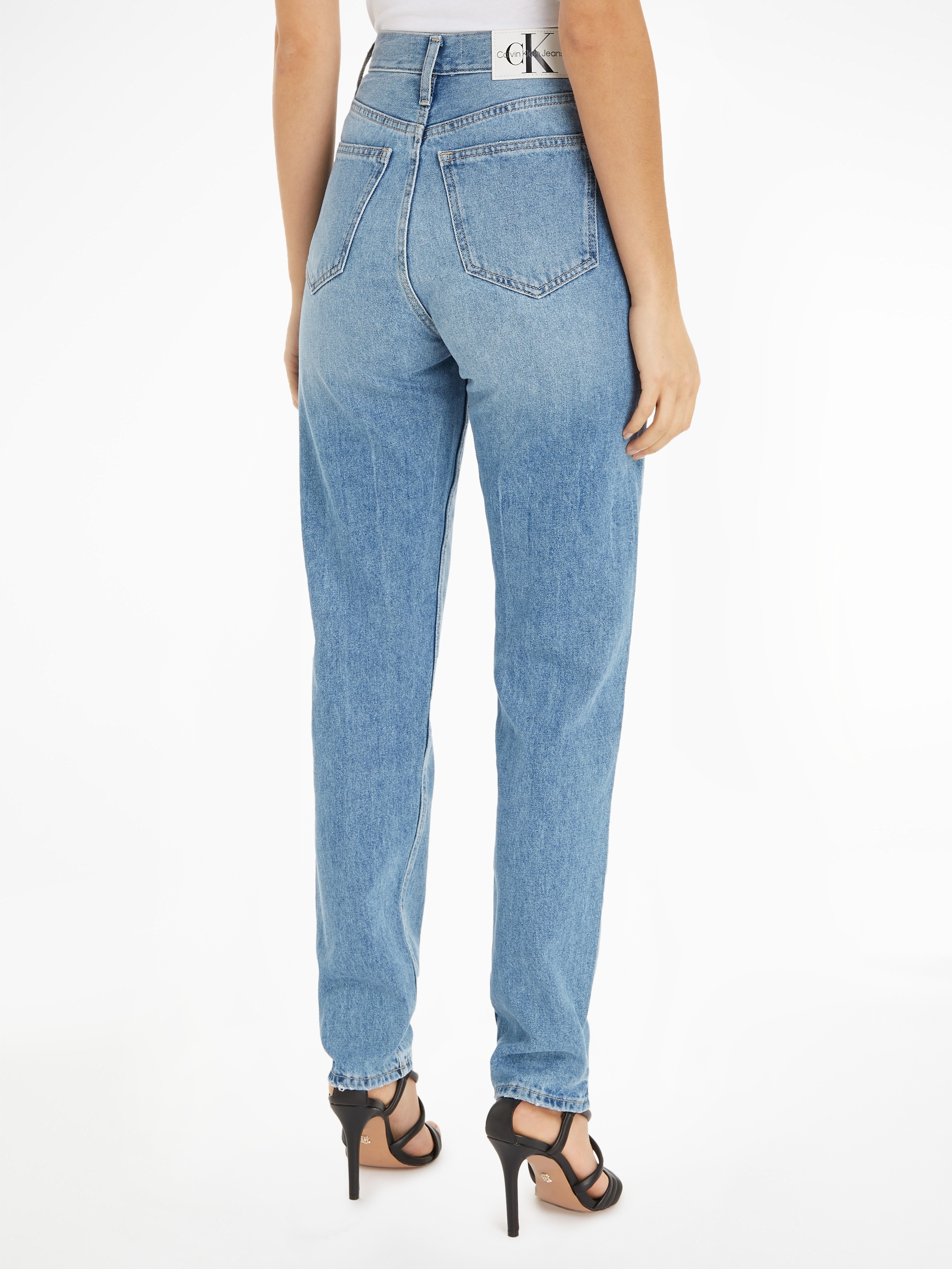 Calvin Klein Jeans Straight-Jeans »AUTHENTIC SLIM STRAIGHT«, im 5-Pocket-Style