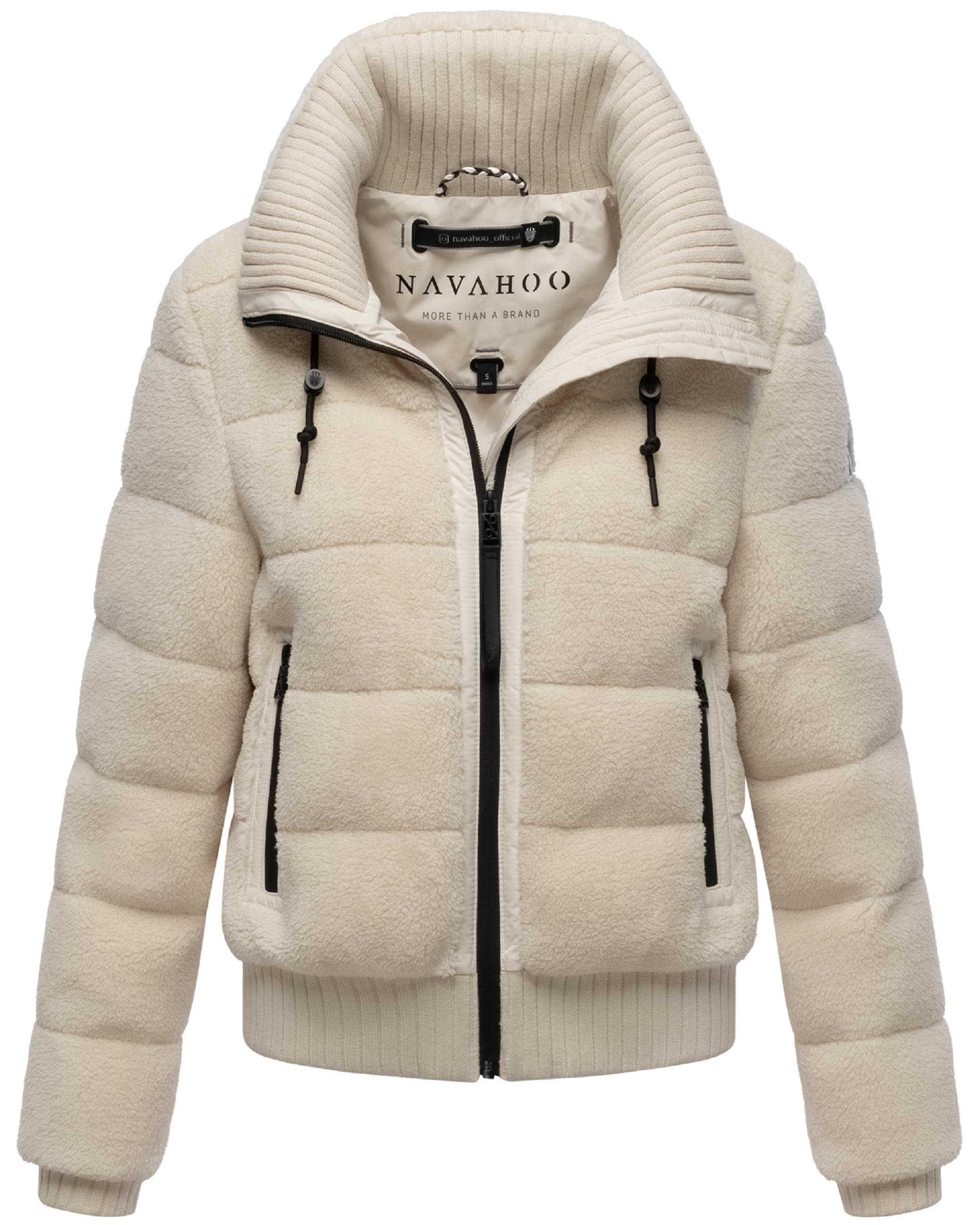 Navahoo Plüschjacke »Plüschjacke Schneepuder 14«