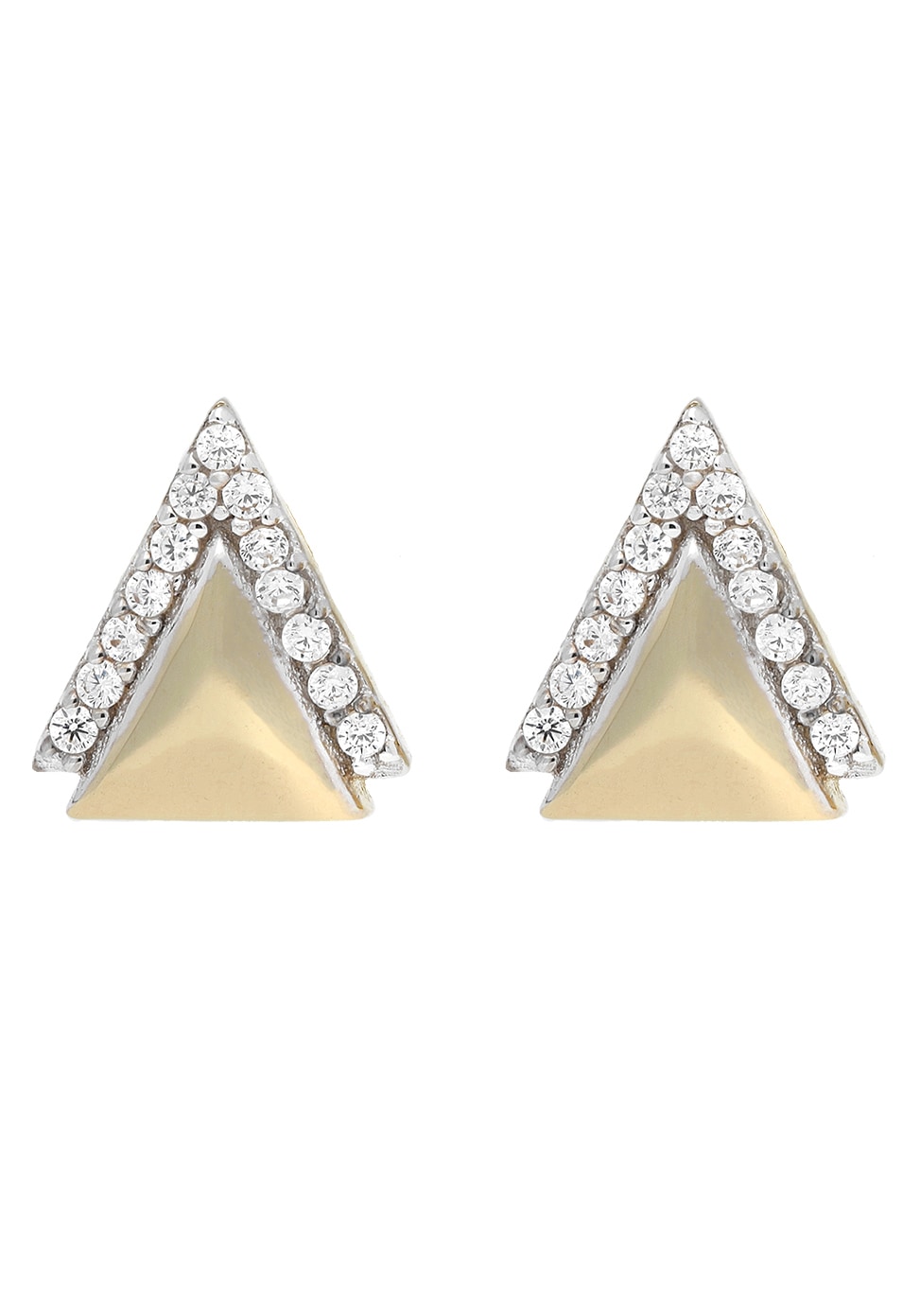 Firetti Paar Ohrstecker edel, mit kaufen Zirkonia modisch, Raten glänzend«, auf »Dreiecke