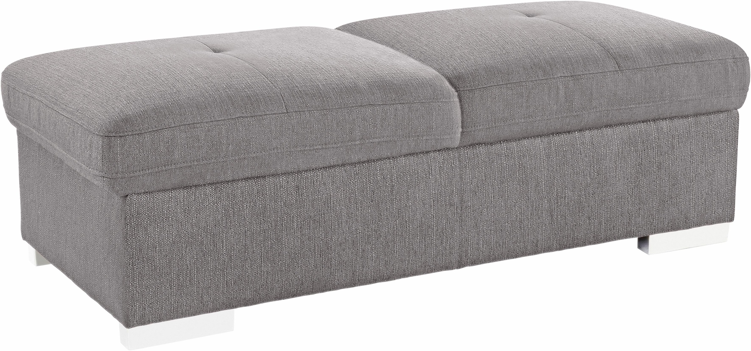 exxpo - sofa fashion Hocker »Spring Bankhocker, guter Sitzkomfort und tolle Verarbeitungsdetails«