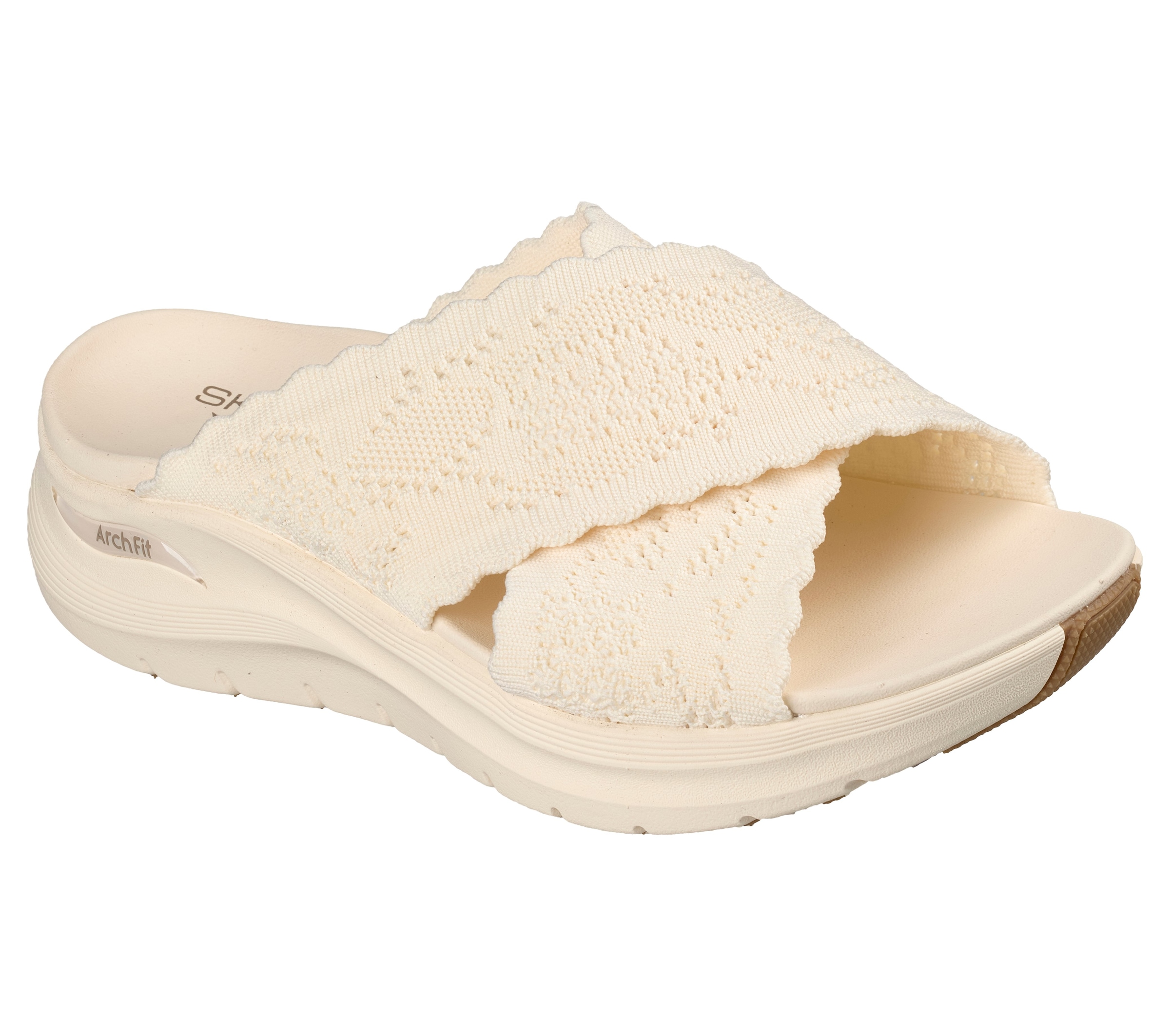 Skechers Pantolette »ARCH FIT 2.0 SANDAL-«  Sandale, Sommerschuh, Strandschuh in veganer Machart