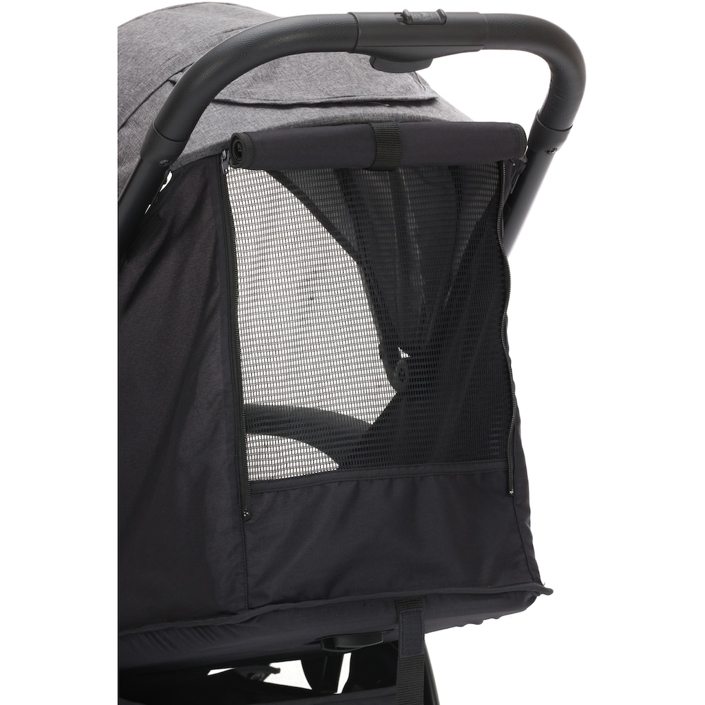 Fillikid Kinder-Buggy »Driver, dunkelgrau melange«, Kinderwagen, Sportwagen