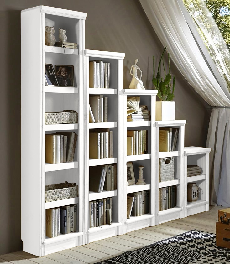 Home affaire Standregal »Soeren Stege«, aus massiver Kiefer, Maße (B/T/H): 40/29/156 cm, mit viel Stauraum