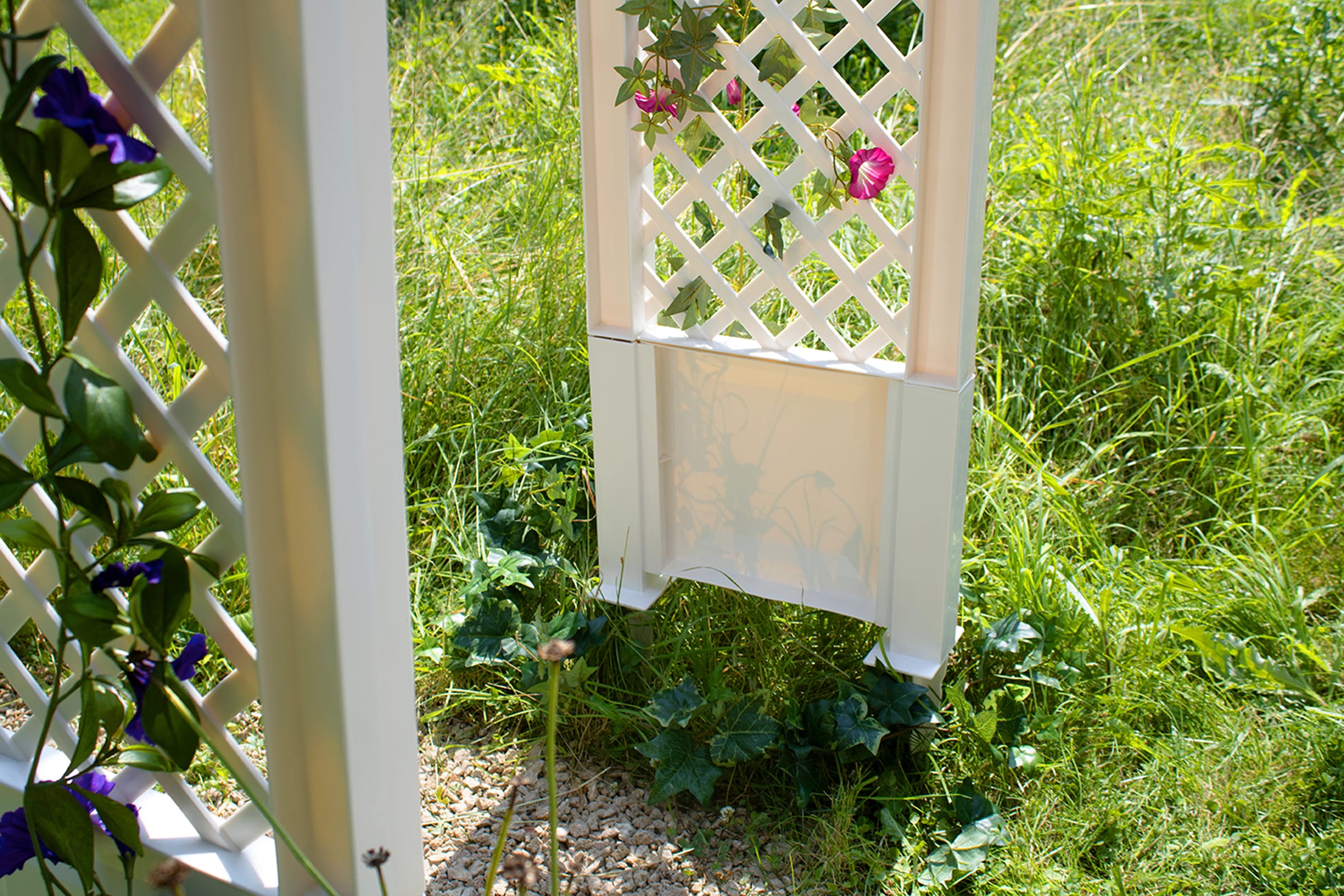 KHW Rosenbogen BxTxH: 100x43x207 cm, mit Erdspießen