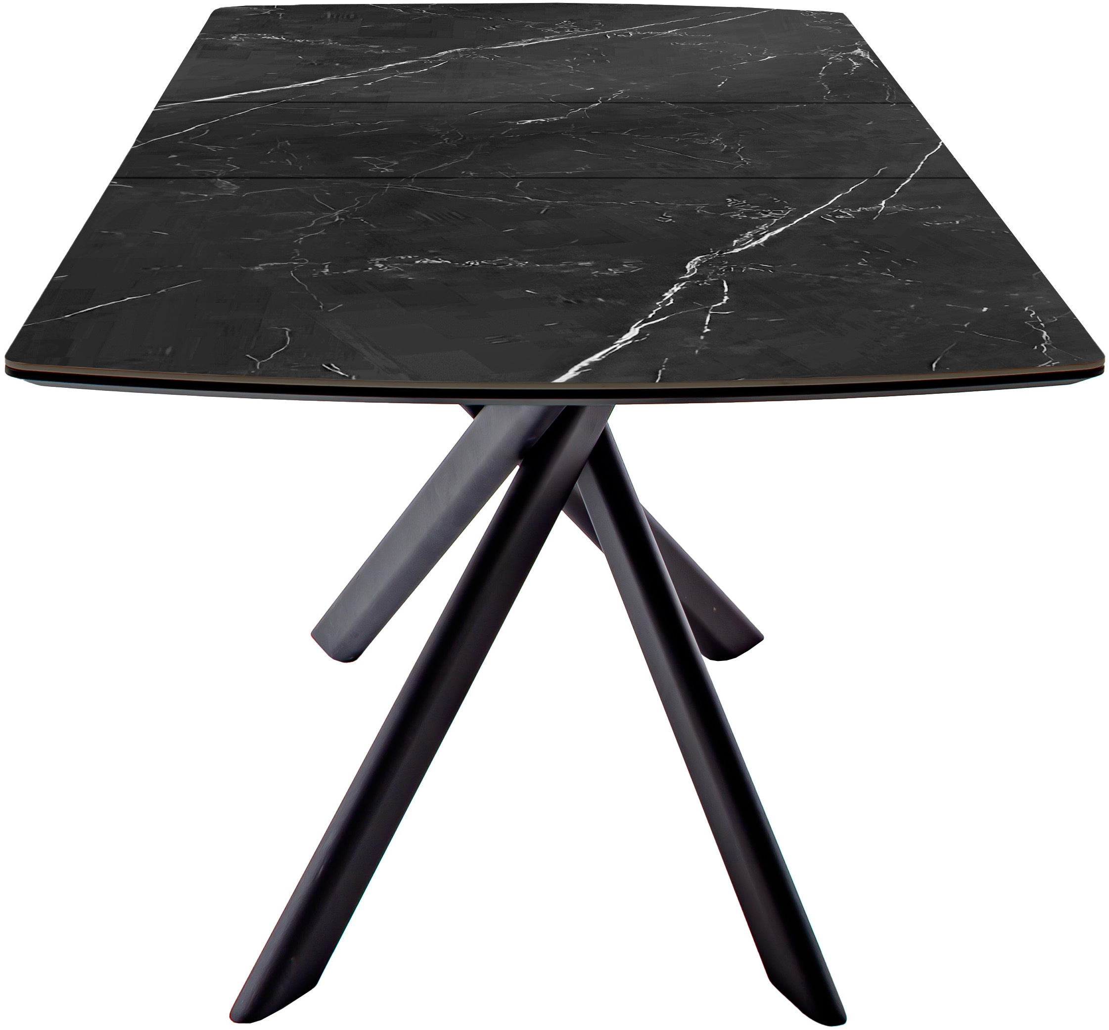 MCA furniture Esstisch »VANINO Auszugtisch 180-230 cm marmoriert«, (1 St.), Keramik,Metall,Synchronauszug,ausziehbar,8-10 Personen