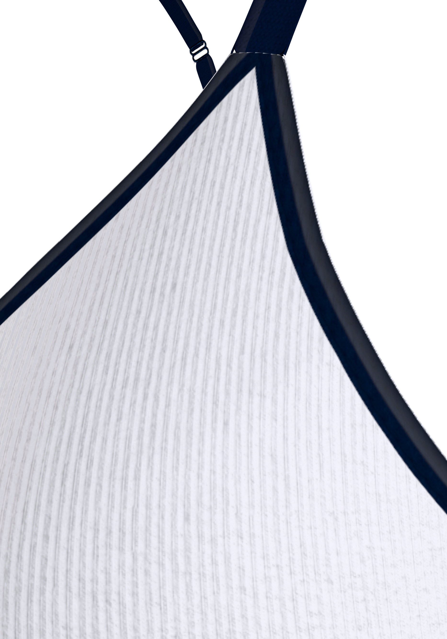 Tommy Hilfiger Underwear Bralette-BH »TRIANGLE RP«, mit verstellbaren Träger, Rippware, Logo-Schriftzug