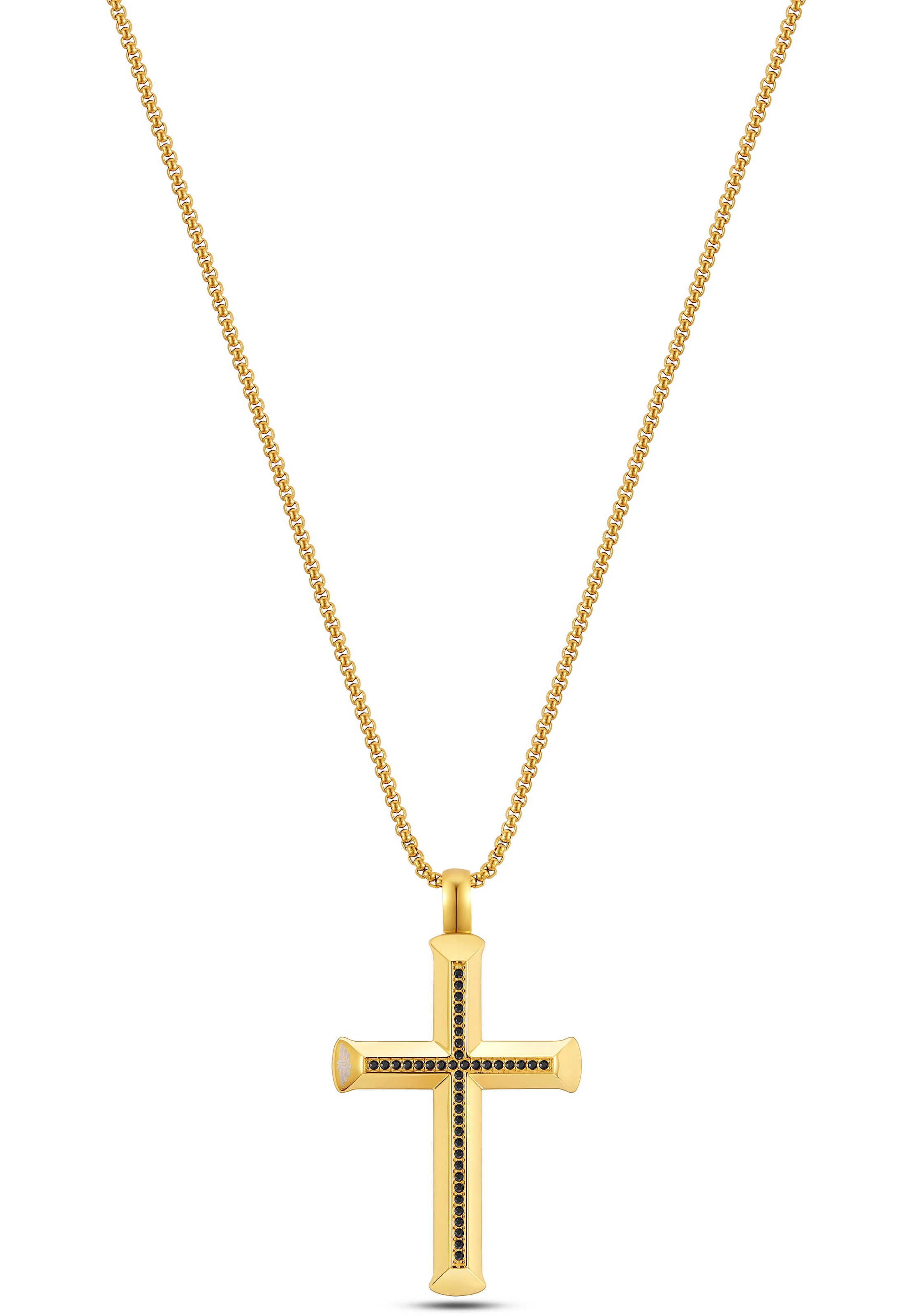 bei mit Kette Police Anhänger »GEOMETRIC ♕ PEAGN0001405/-07« METAL,