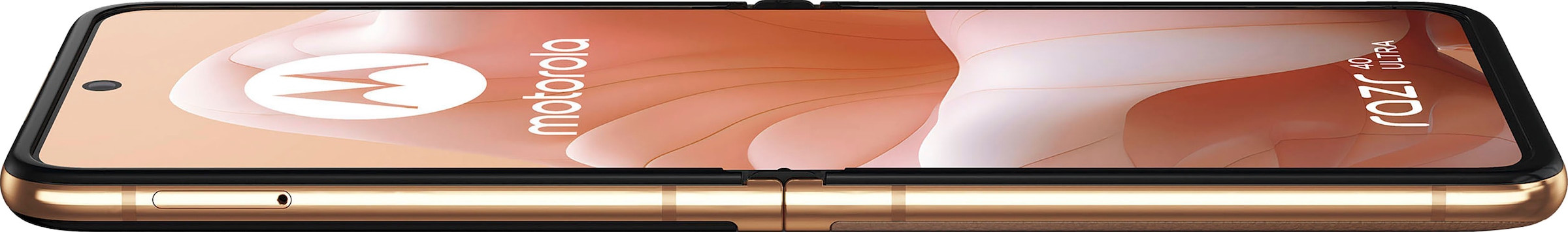 Motorola Smartphone »Motorola razr40 ultra«, Peach Fuzz