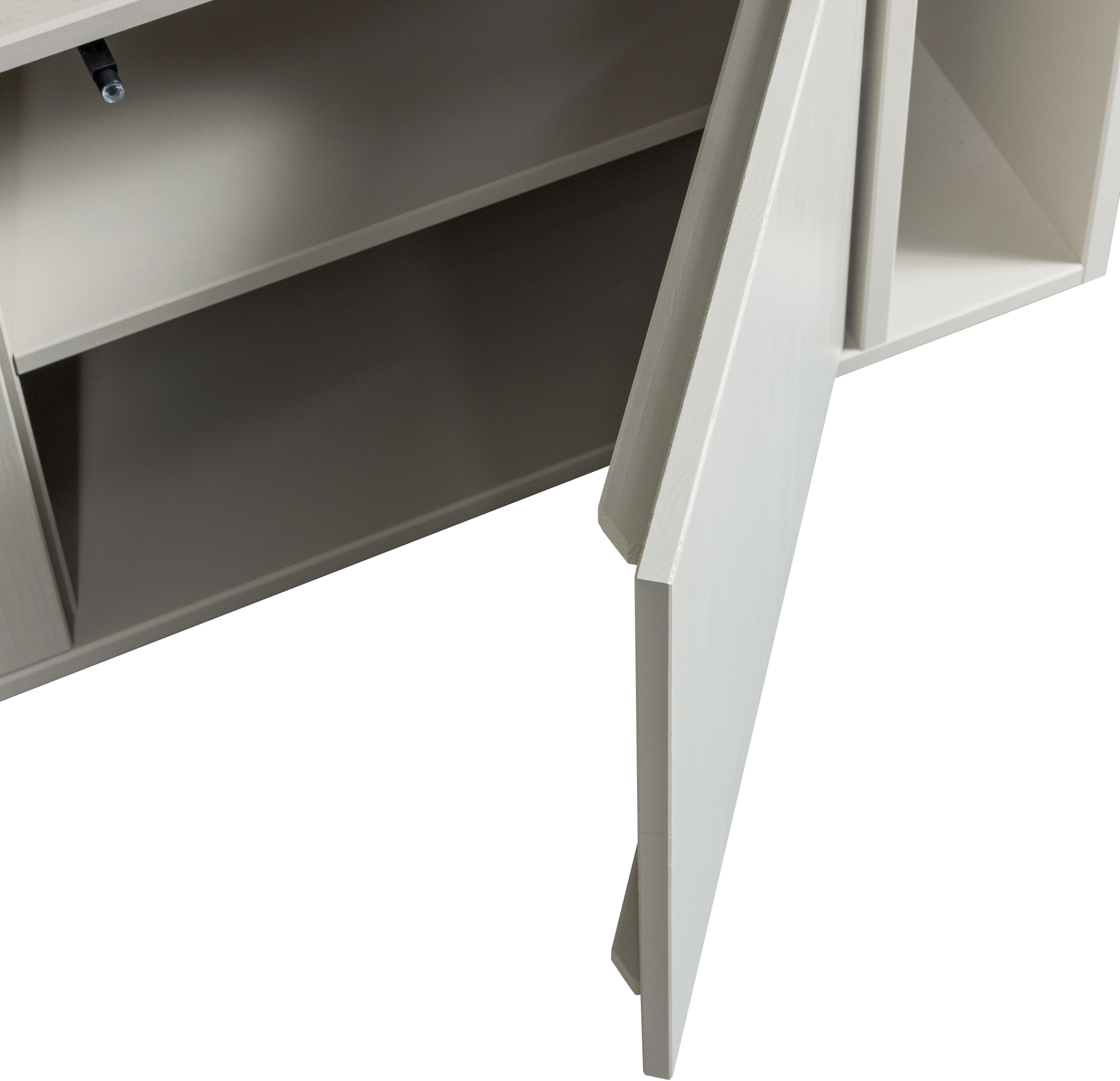 WOOOD Schuhbank »vtwonen SETTLE DOWN TV MEUBEL/BANKJE 108 CM GRENEN DUST [fsc]« Settle Down TV-Schrank/Bank aus FSC-Kiefer