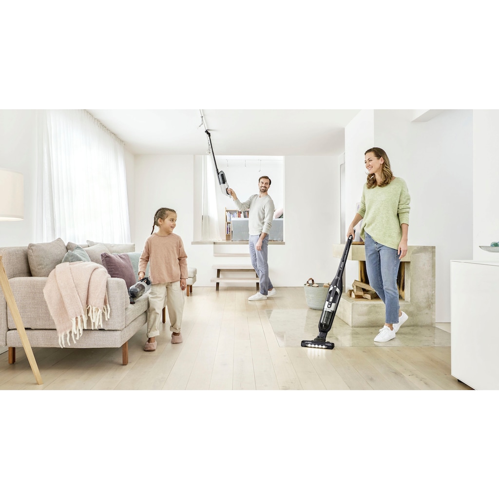 BOSCH Akku-Hand-und Stielstaubsauger »Flexxo Gen2 Serie 4 BBH3P2801, 28 V, Düse mit LED-Licht, freistehend«