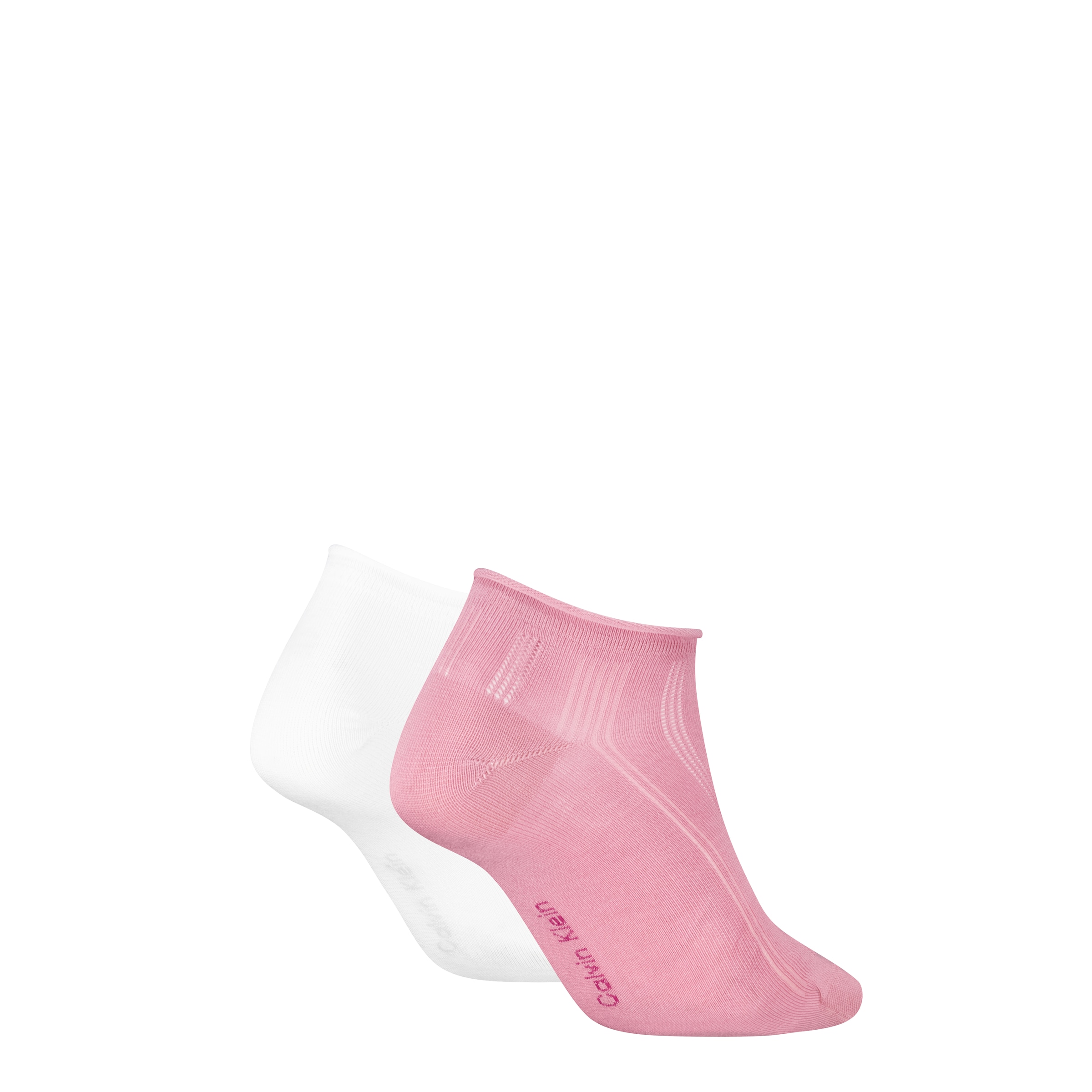 Calvin Klein Sneakersocken »CK WOMEN SNEAKER PELERINE« 2 Paar,  mit kleinem Rollbund, Cotton-Mix, elastisch