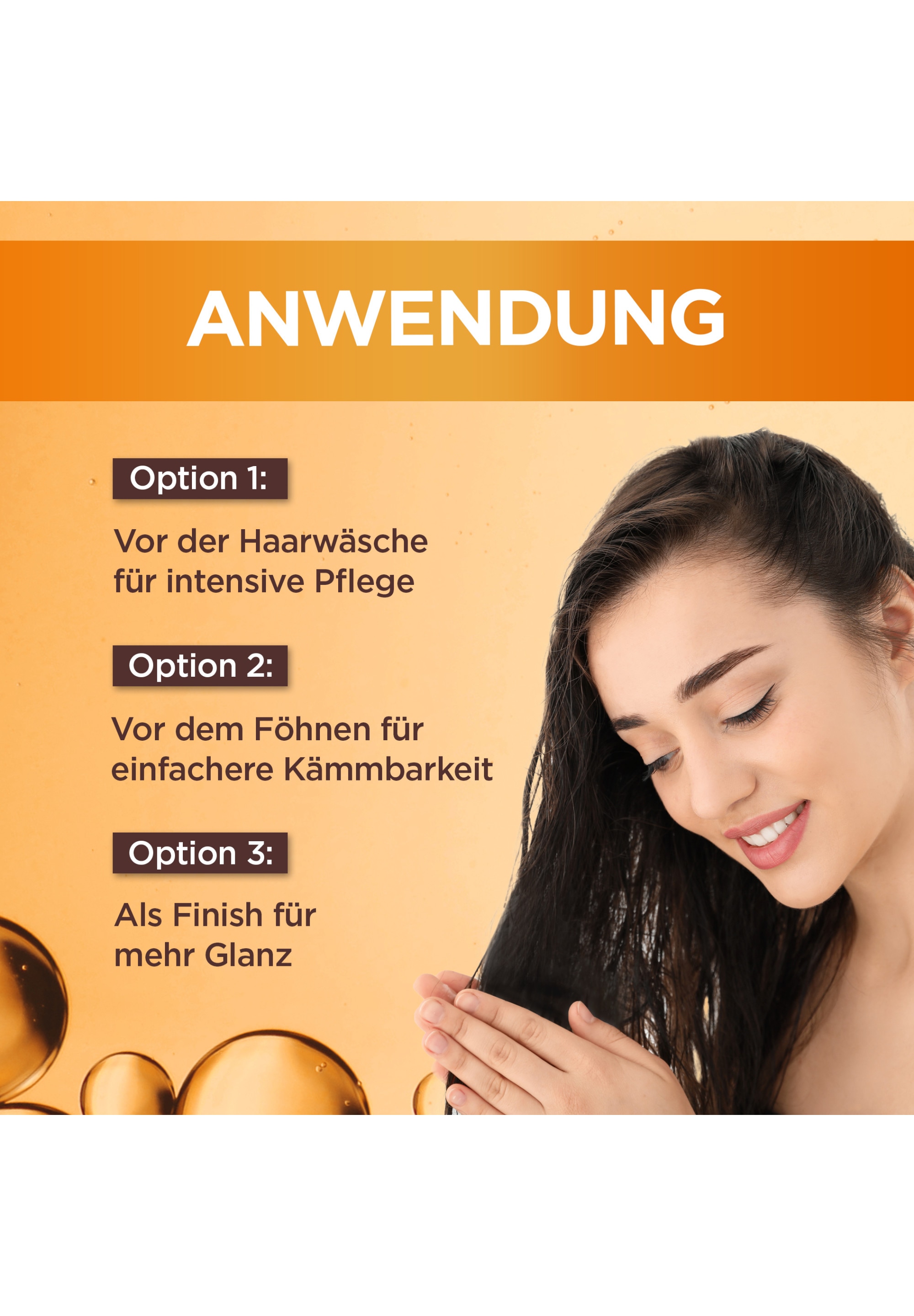 GARNIER Haaröl »GARNIER WAHRE SCHÄTZE ARGAN & CAMELIA ÖL«