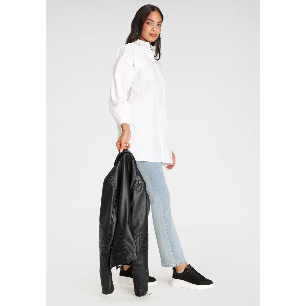 Bruno Banani Lederjacke, tolle Passform