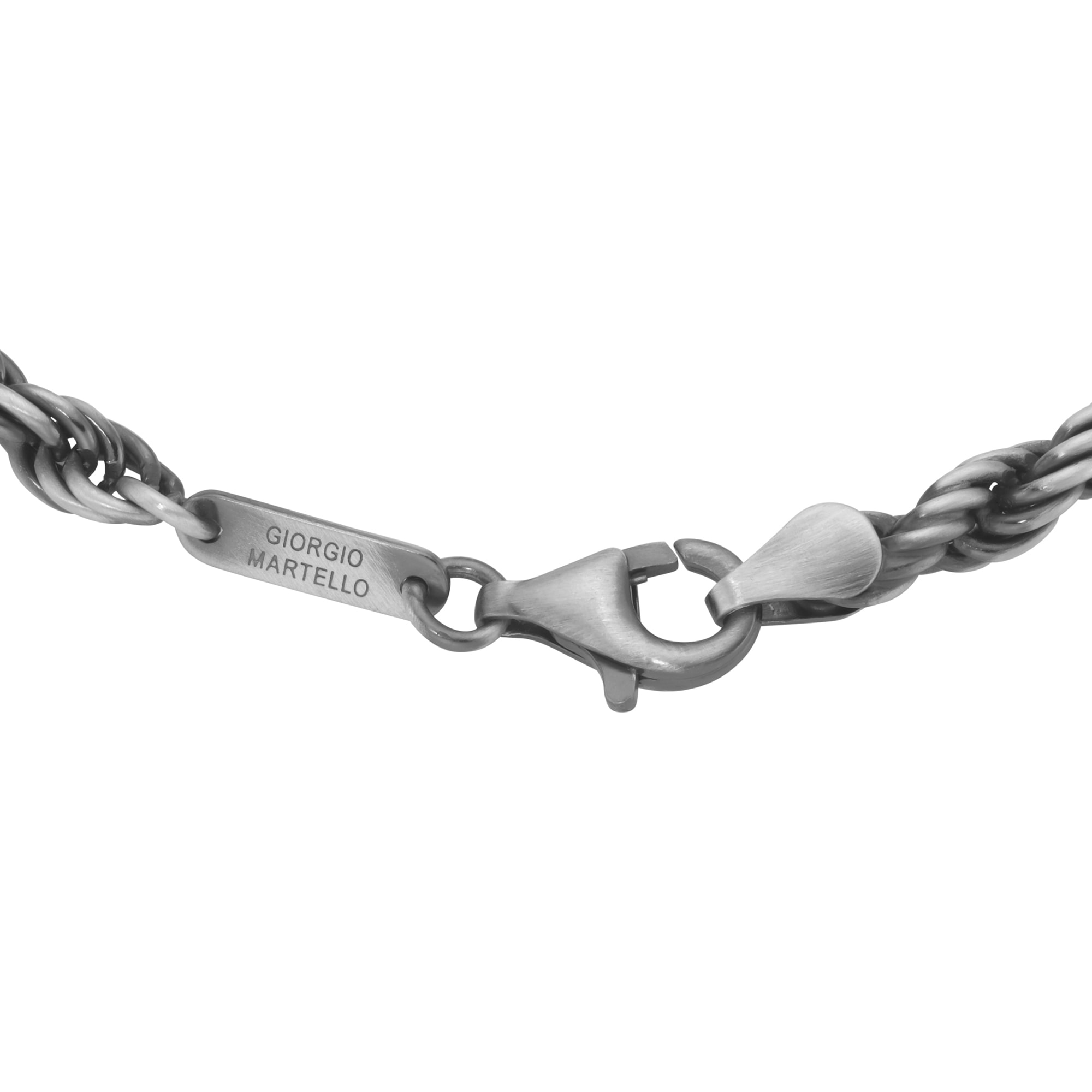 GIORGIO MARTELLO MILANO Armband »Armband Kordelkette massiv, Silber 925«