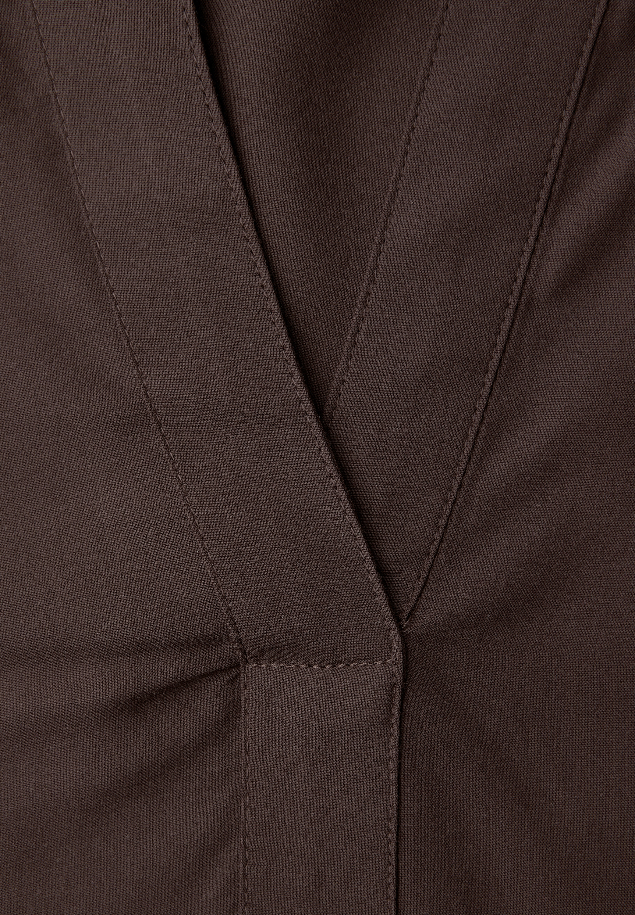 STREET ONE Langarmbluse mit Splitneck