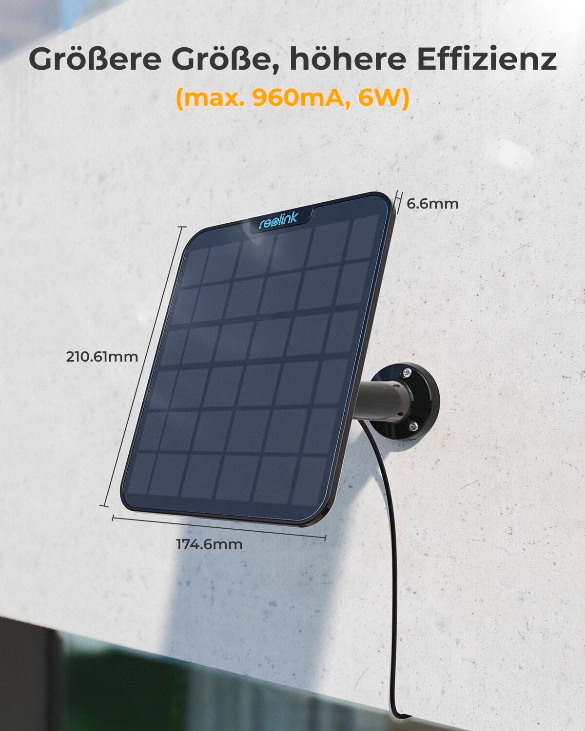 Reolink Solarladegerät »6W Solarpanel«