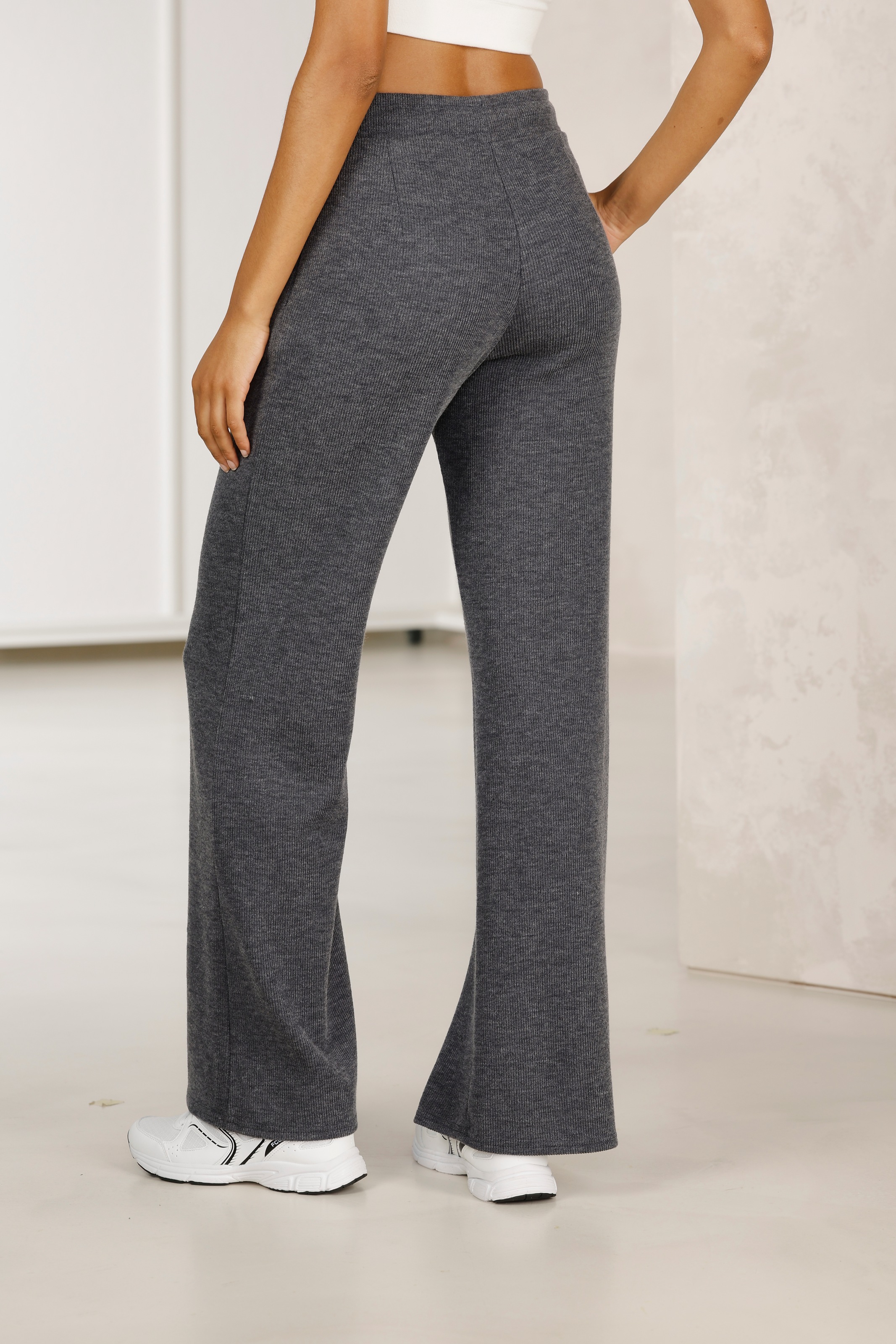 French Connection Loungepants, in gerippter Strickoptik