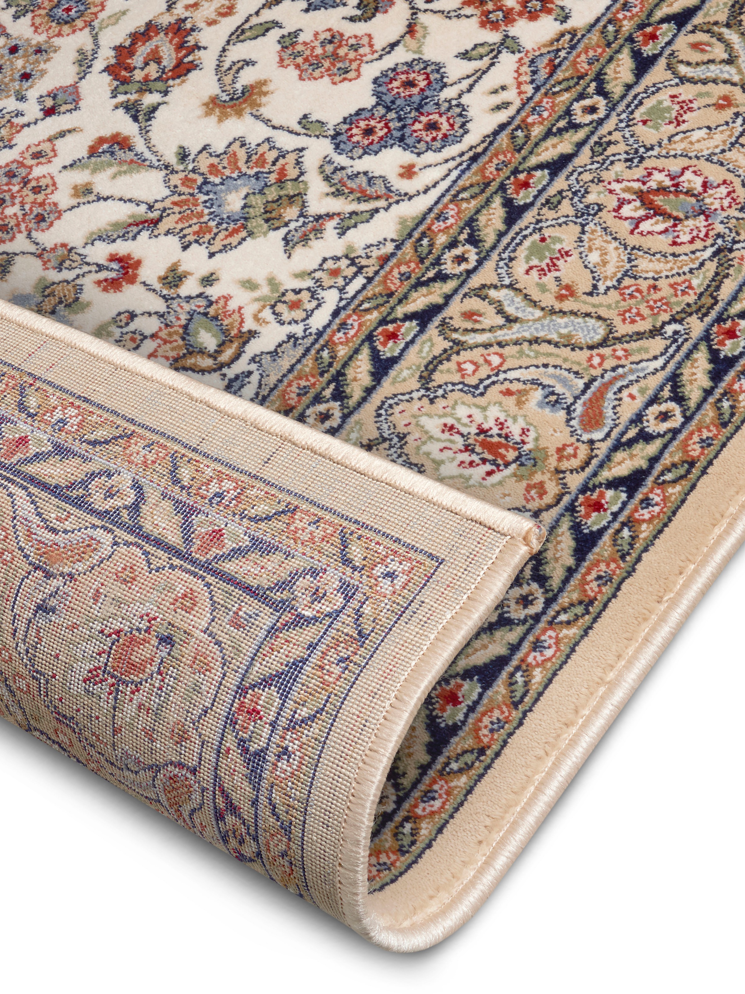 NOURISTAN Teppich »Aljars«, rechteckig, 10 mm Höhe, Orientalisch, Orient Optik, Wohnzimmer, Schlafzimmer, Kurzflor, Weich